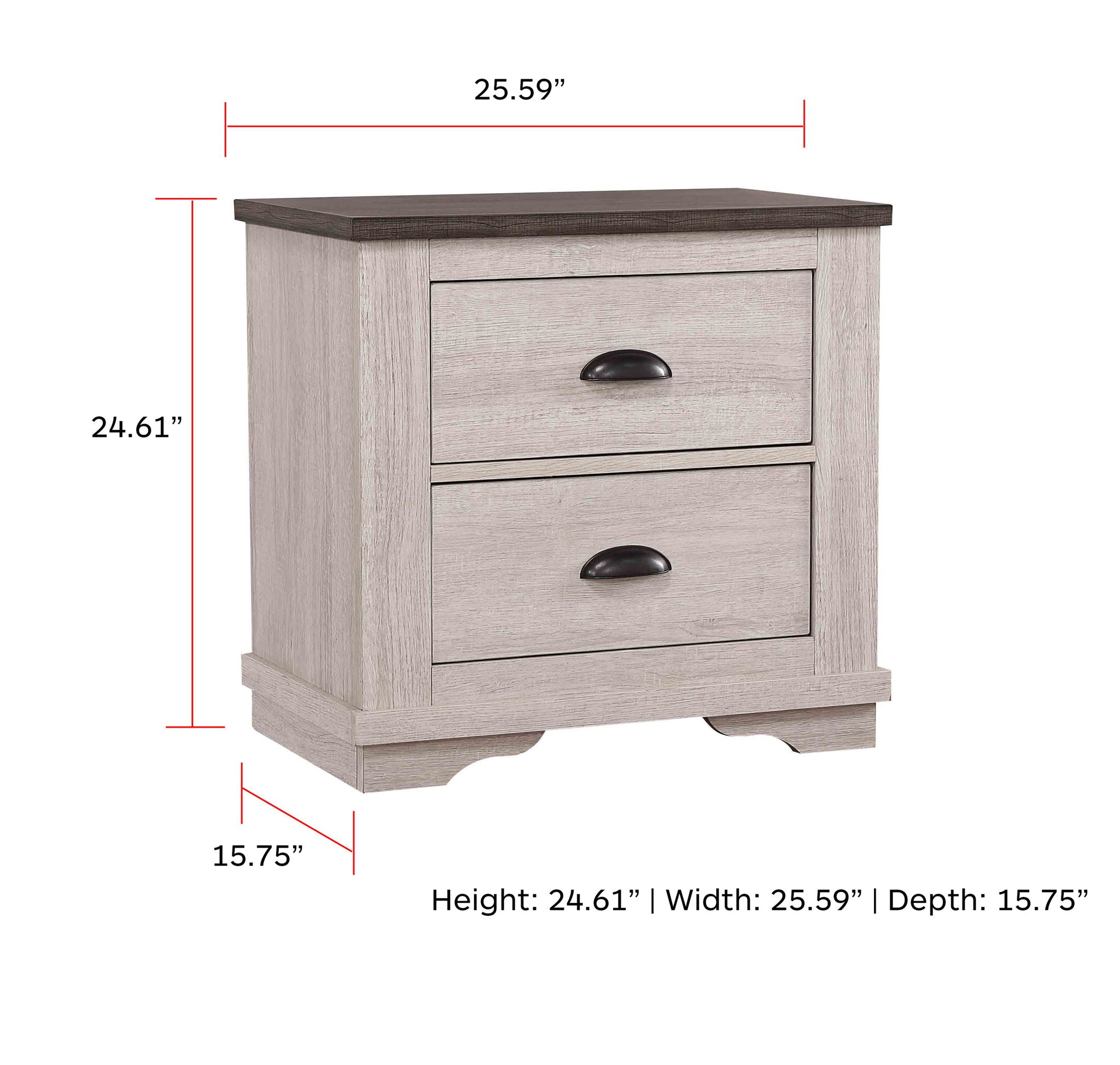 Coralee - Nightstand - Urban Living Furniture (Los Angeles, CA)