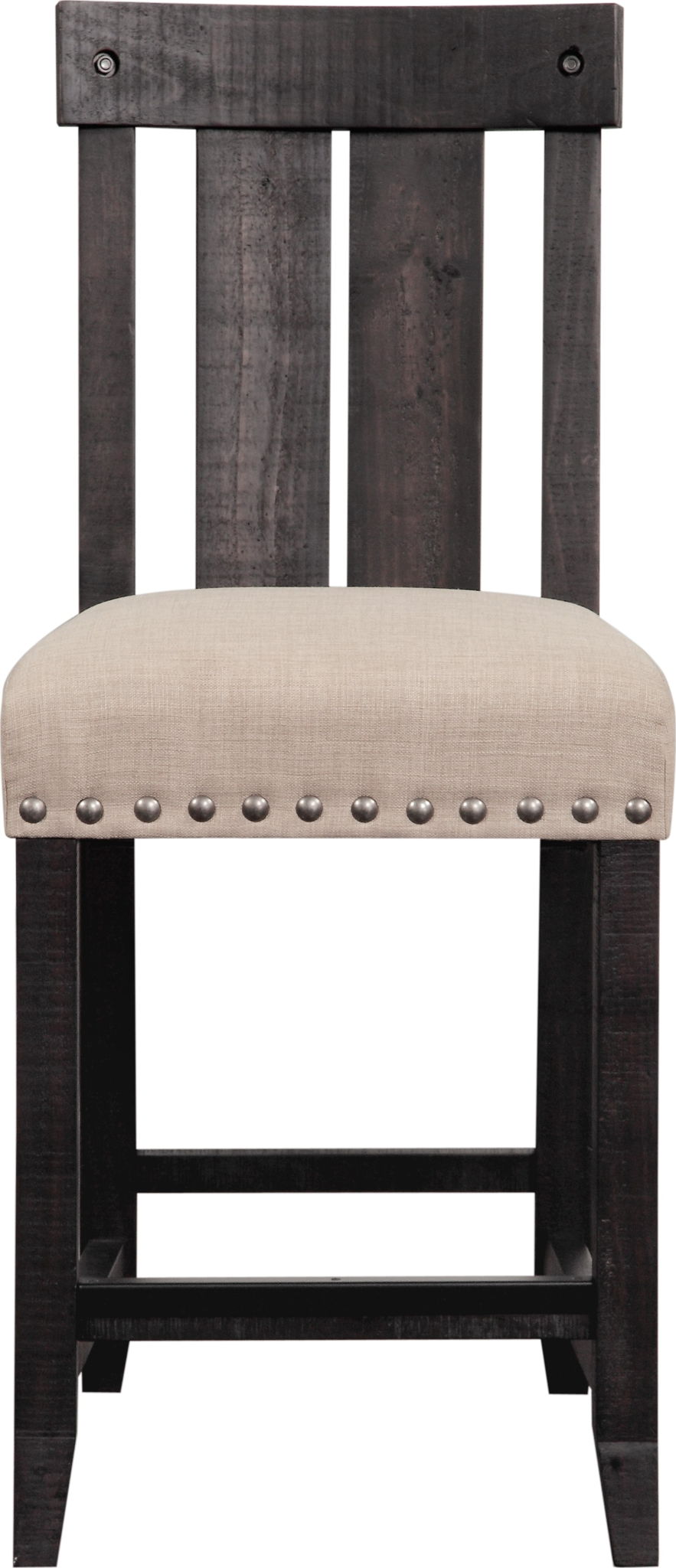 Yosemite - Solid Wood Kitchen Counter Stool (Set of 2) - Beige / Cafe