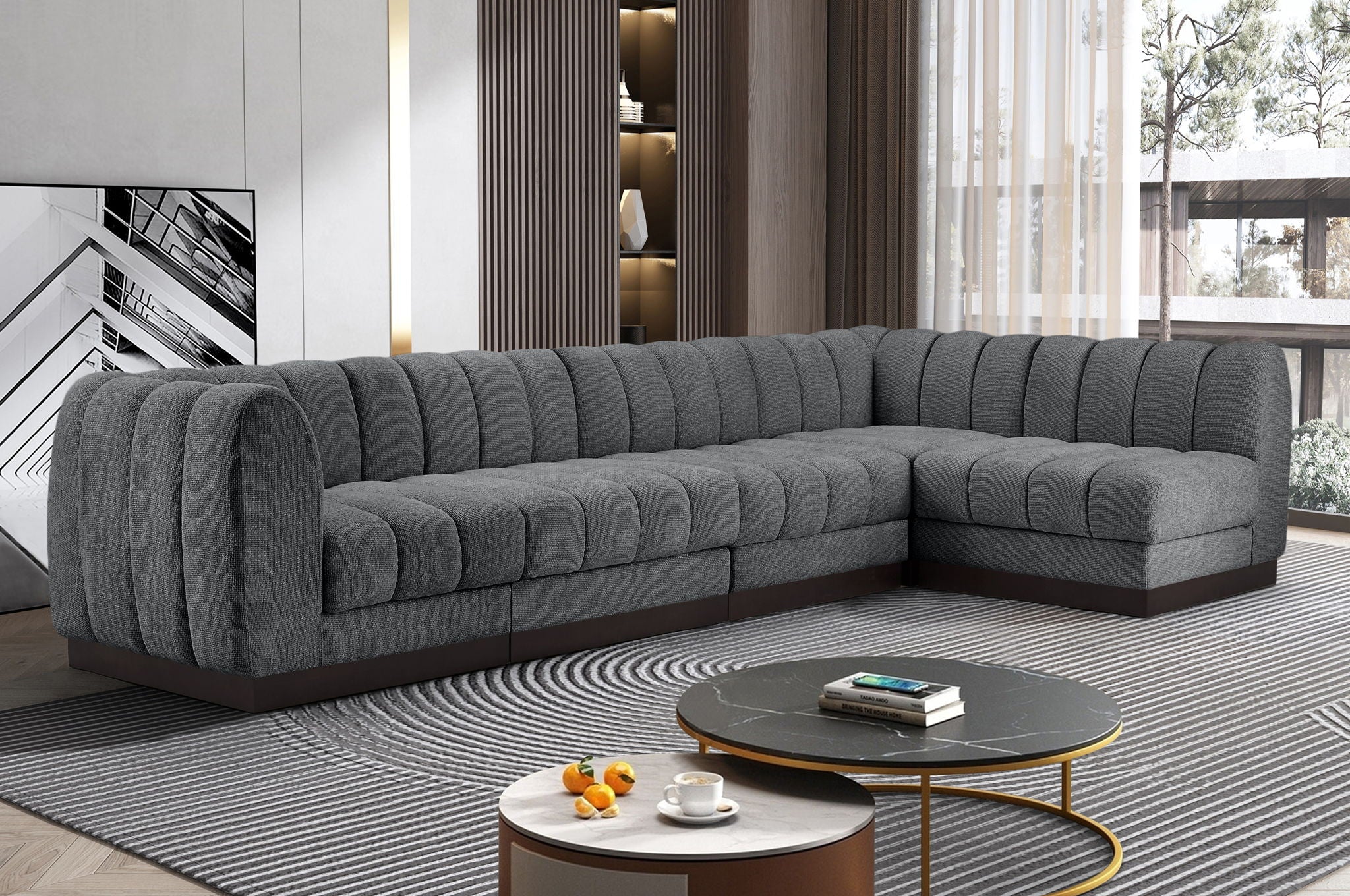 Quinn - 5 Piece Modular Sectional - Urban Living Furniture (Los Angeles, CA)