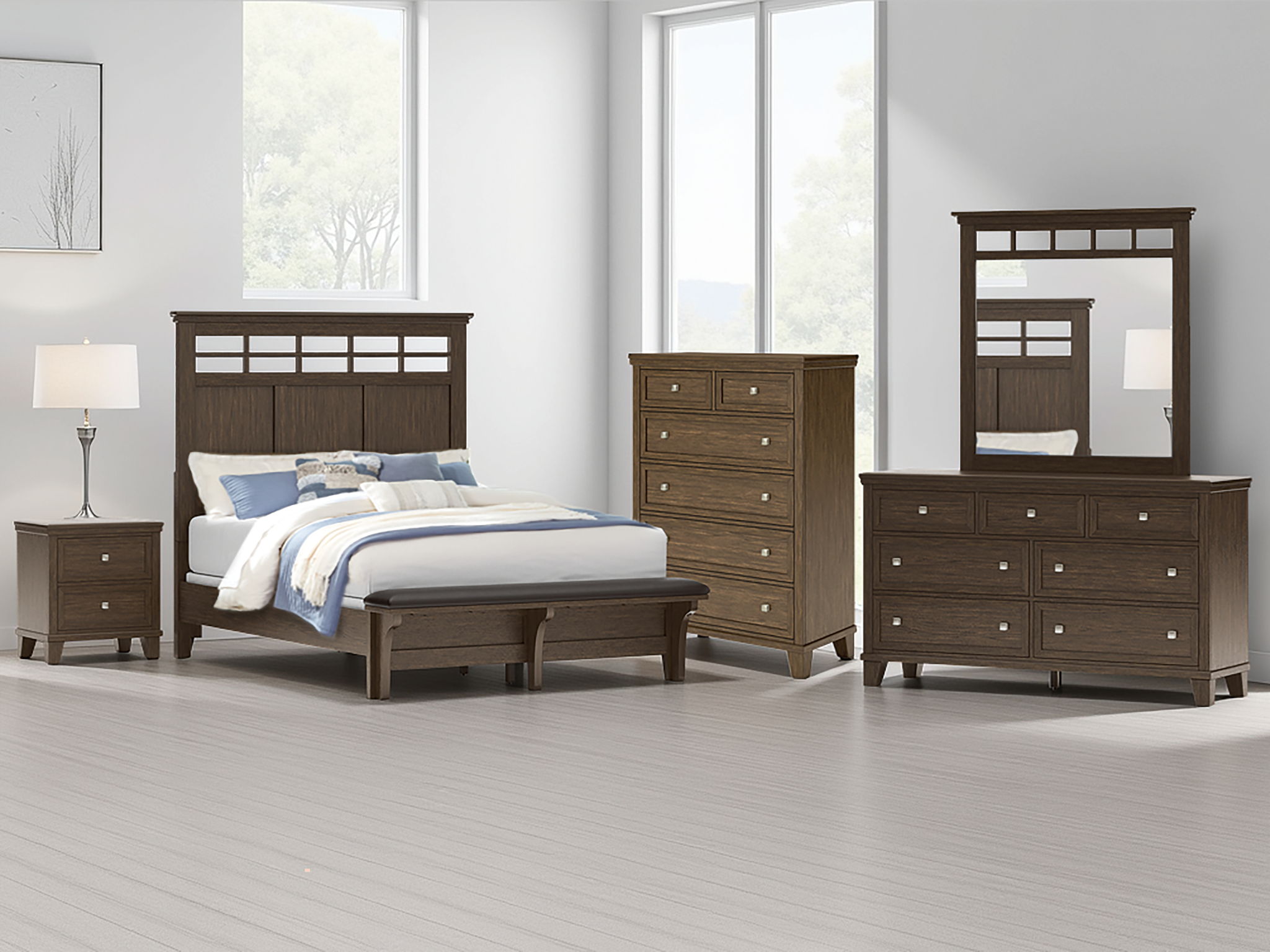 Shawbeck - Panel Bed - Urban Living Furniture (Los Angeles, CA)