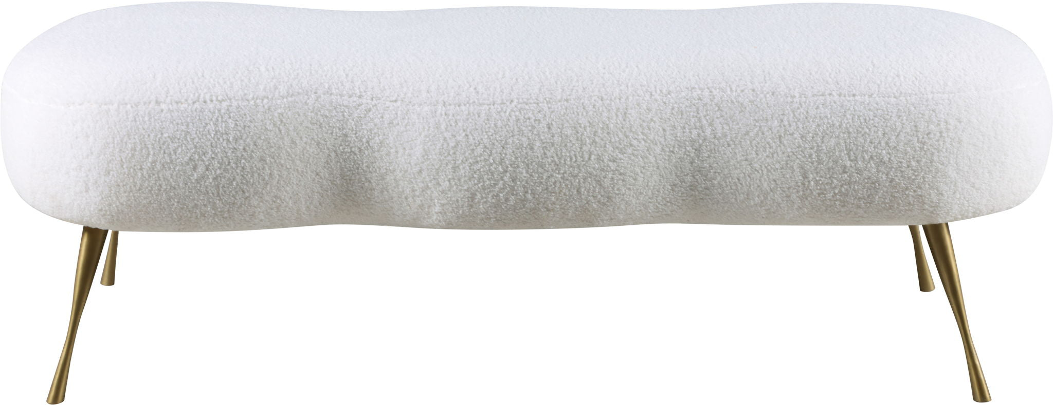 Nube - Bench - White - Urban Living Furniture (Los Angeles, CA)