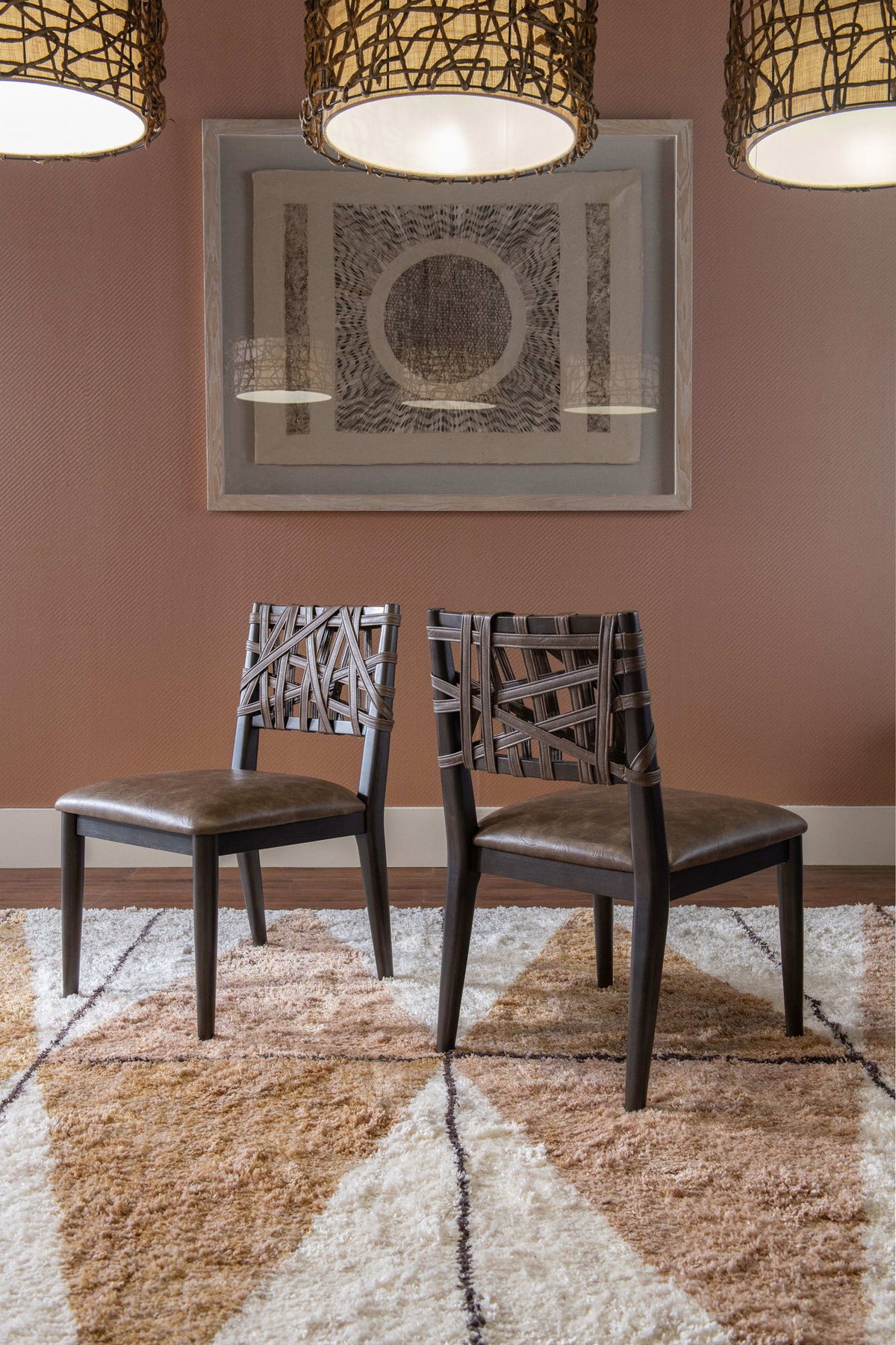 Koko - Synthetic Leather Dining Chair (Set of 2) - Minx