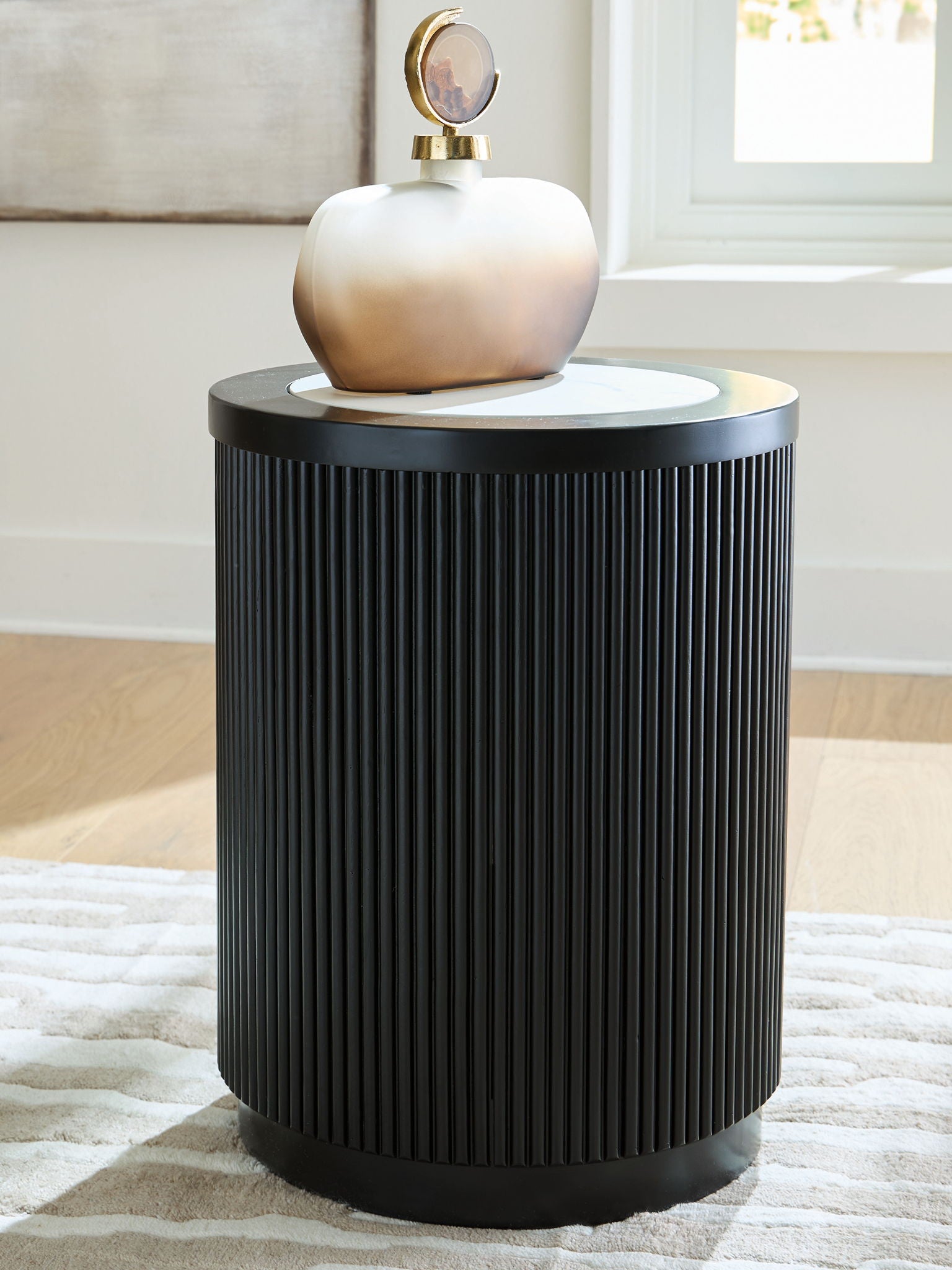 Grayman - Round Table - Urban Living Furniture (Los Angeles, CA)