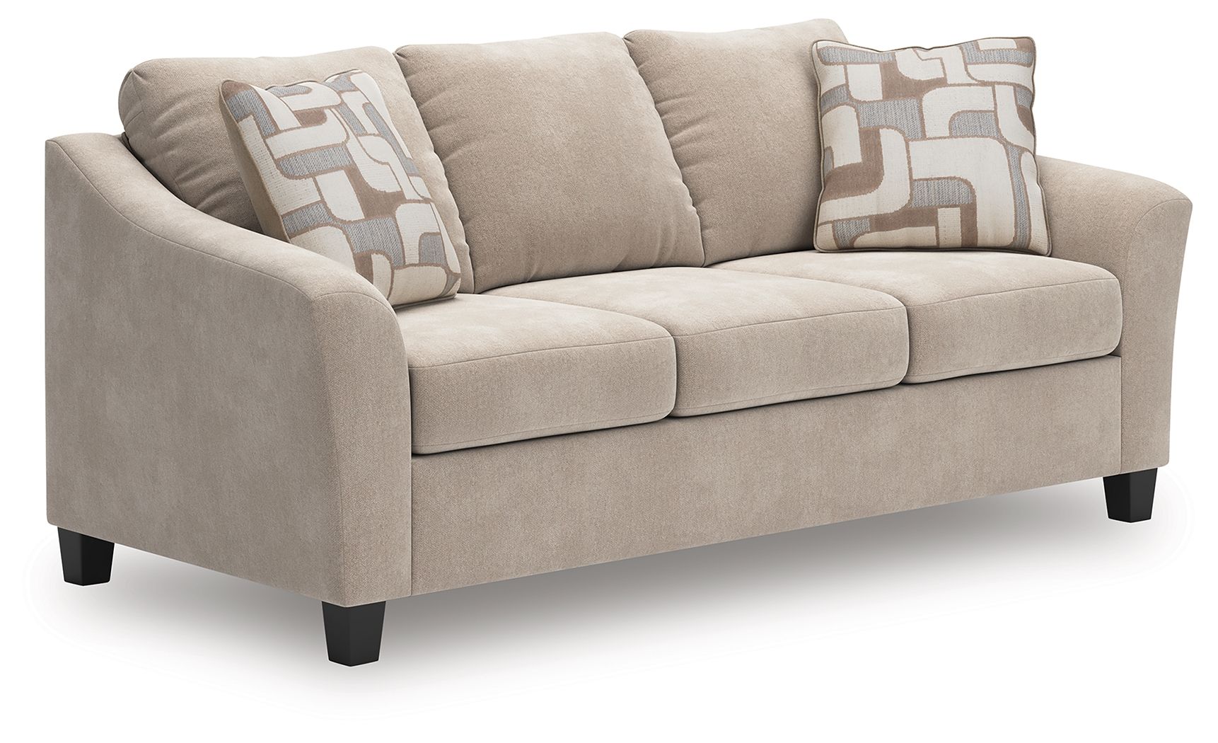 Willarae - Taupe - 2 Pc. - Sofa, Loveseat - Urban Living Furniture (Los Angeles, CA)