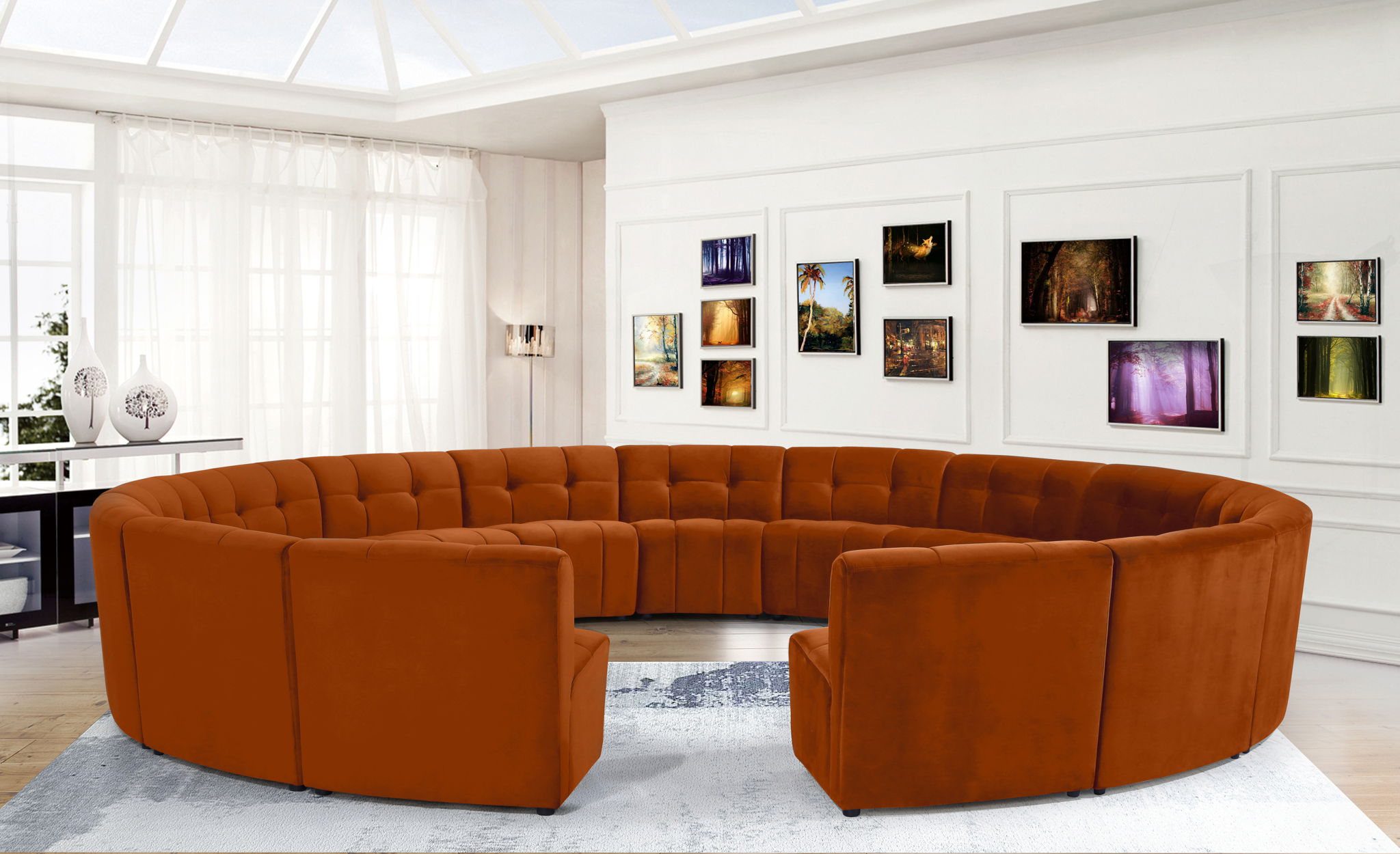 Limitless - 15 Pc. Modular Sectional - Urban Living Furniture (Los Angeles, CA)