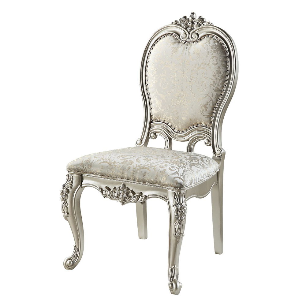 Bently - Side Chair (Set of 2) - Fabric & Champagne - Urban Living Furniture (Los Angeles, CA)