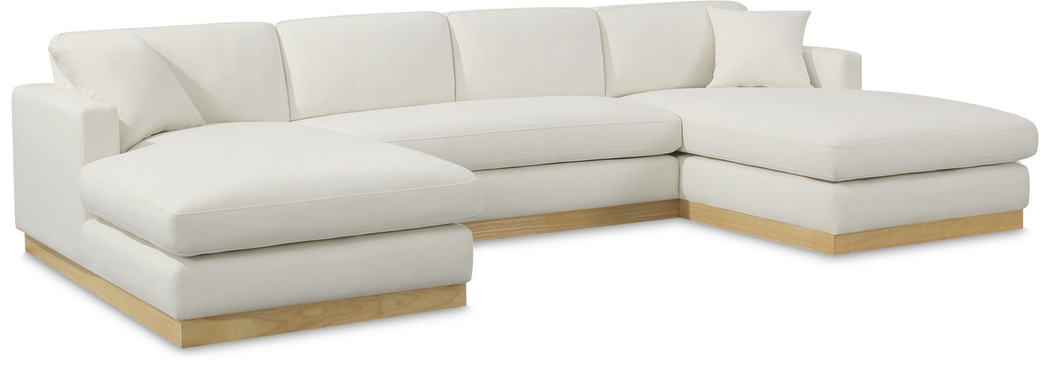 Johanna - 3 Piece Sectional - Natural Base - Urban Living Furniture (Los Angeles, CA)