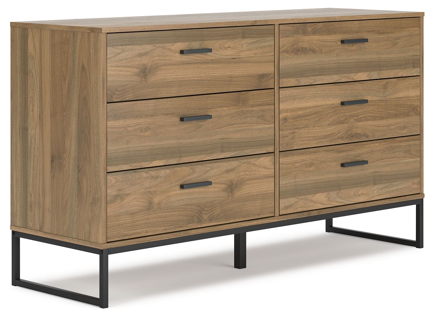 Deanlow - Honey - Six Drawer Dresser - Urban Living Furniture (Los Angeles, CA)