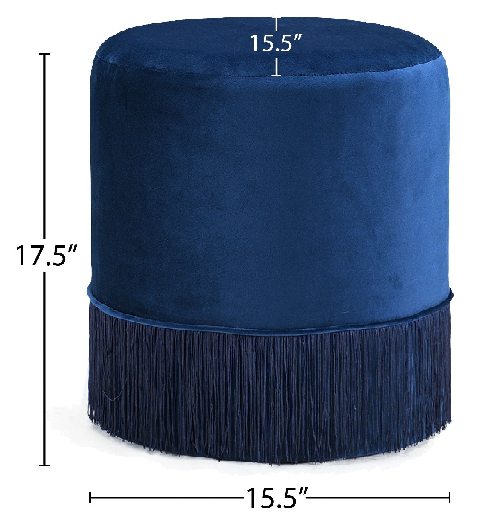 Teddy - Stool Ottoman - Urban Living Furniture (Los Angeles, CA)