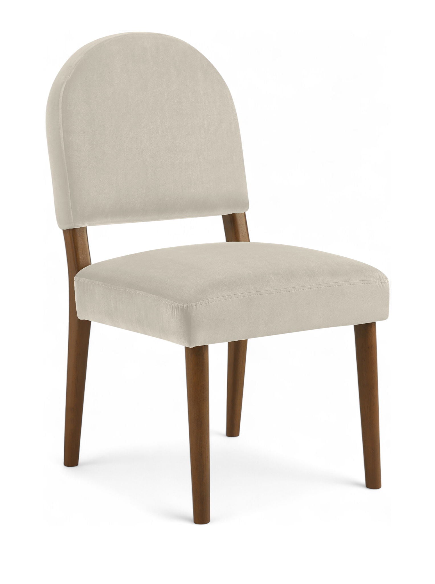 Varinelle - Velvet Dining Chair (Set of 2) - Walnut Frame - Urban Living Furniture (Los Angeles, CA)