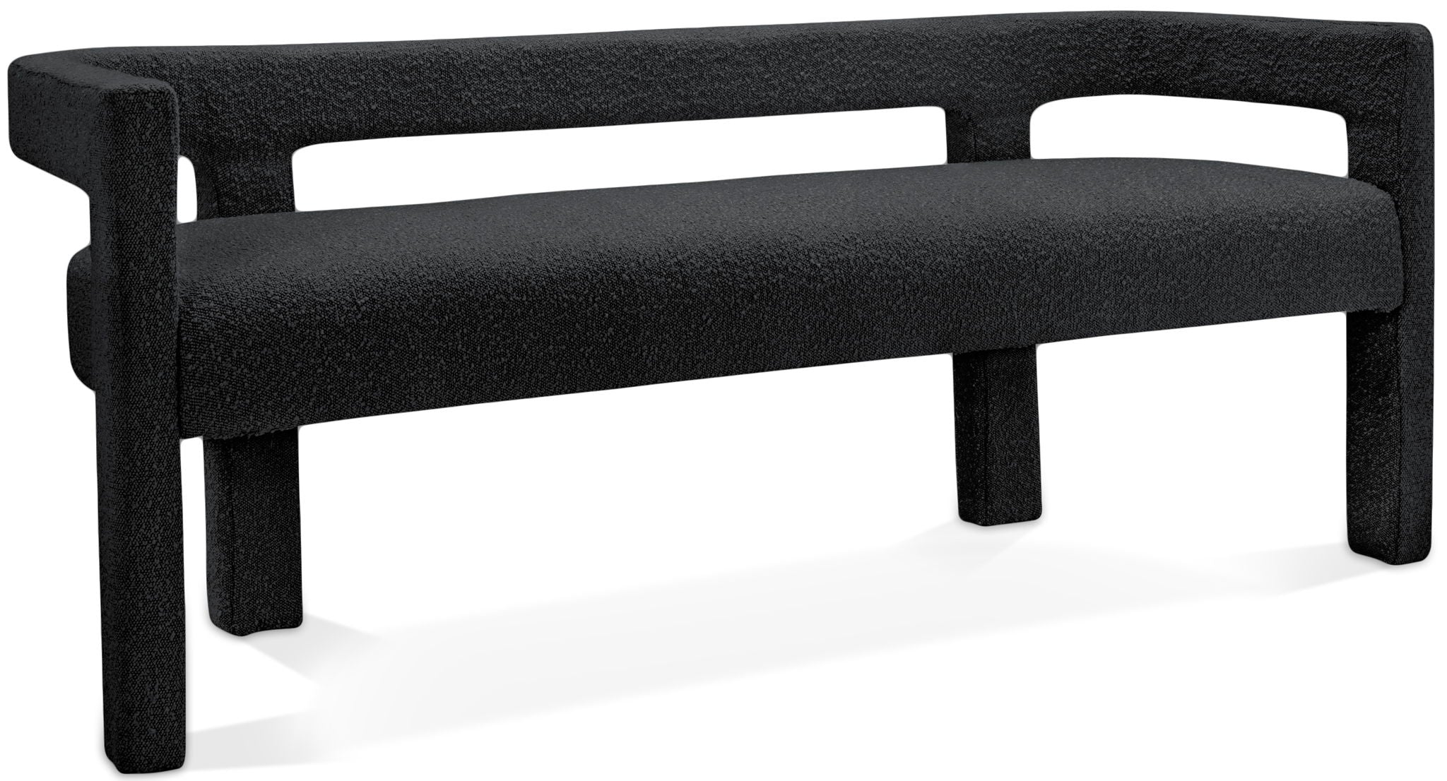 Athena - Boucle Fabric Bench - Urban Living Furniture (Los Angeles, CA)