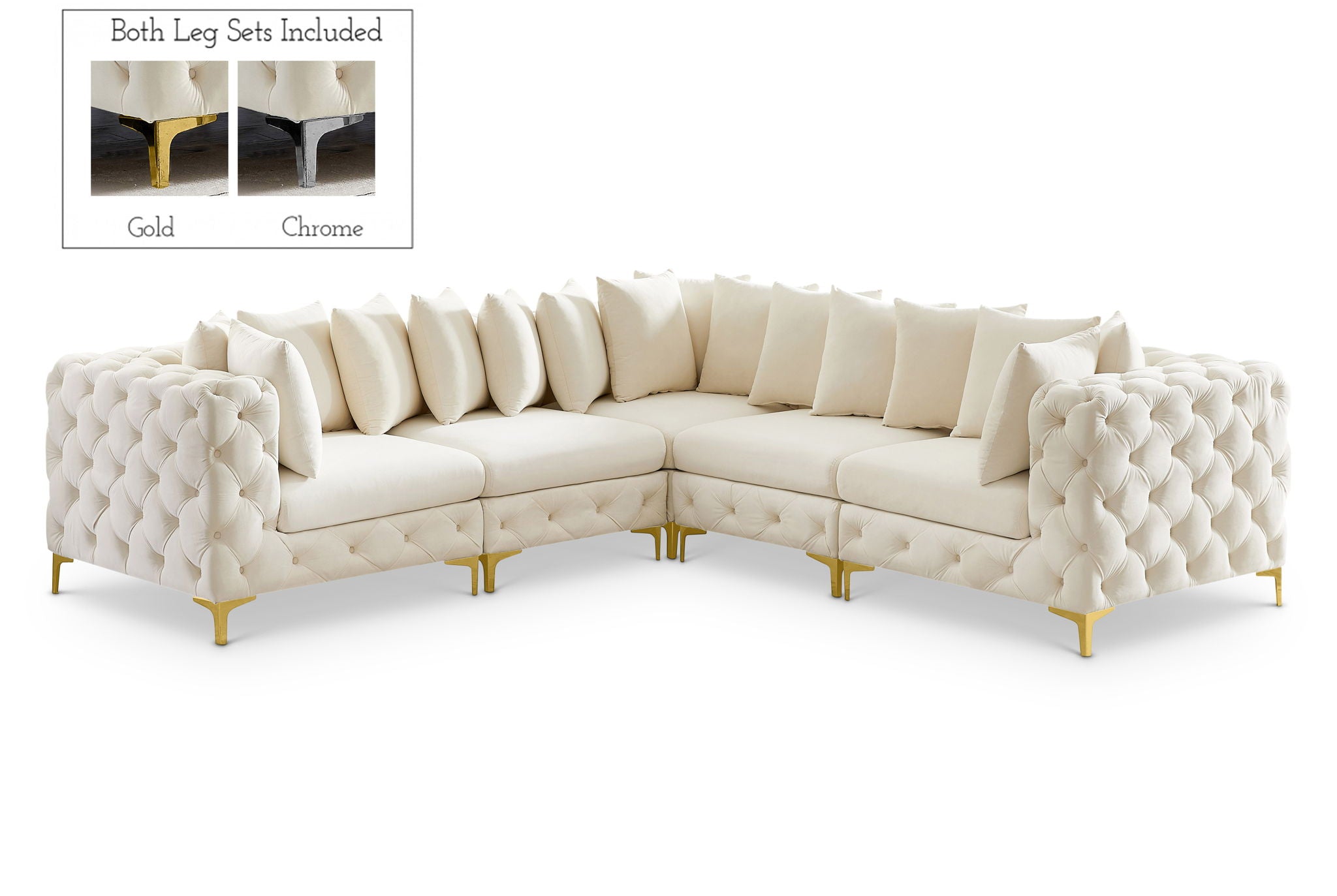 Tremblay - 5 Piece Modular Sectional - Urban Living Furniture (Los Angeles, CA)