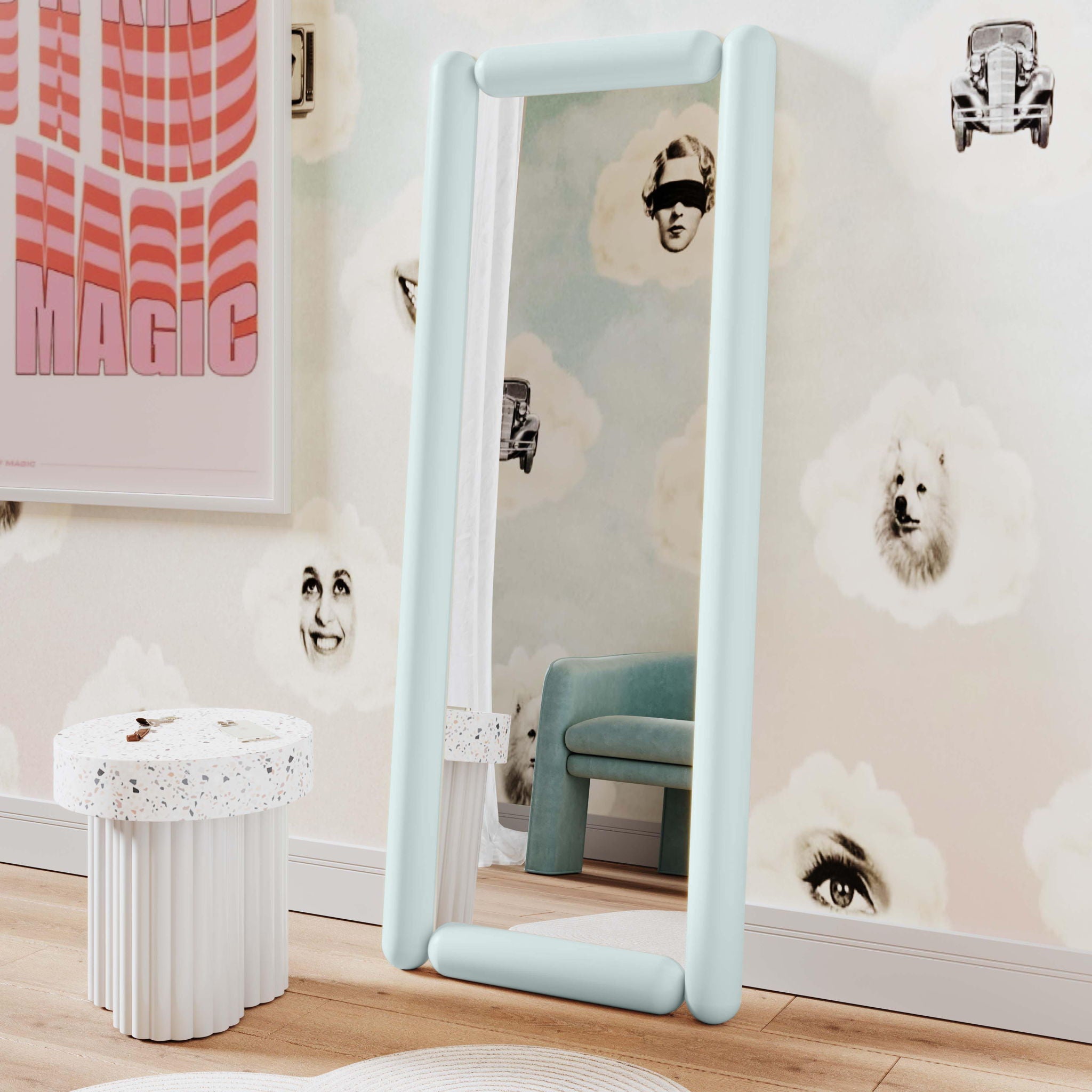 Cozzi - Large Floor Mirror - Urban Living Furniture (Los Angeles, CA)
