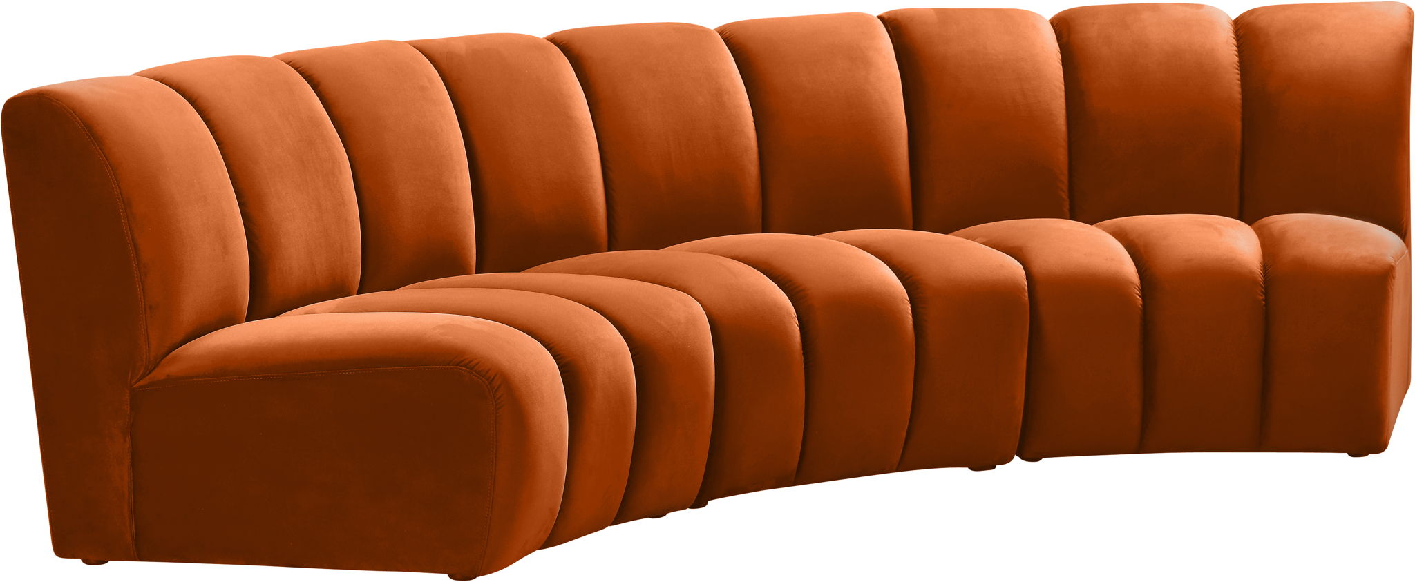 Infinity - 3 Piece Velvet Modular Sectional - Urban Living Furniture (Los Angeles, CA)