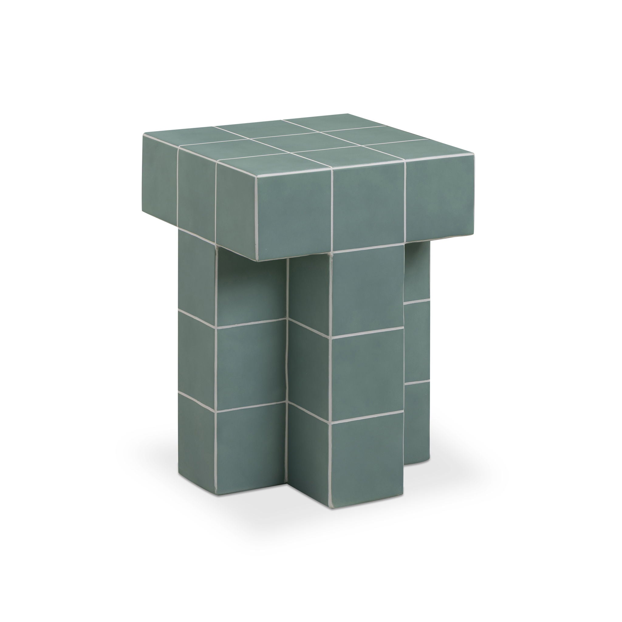 Alma - Tile Concrete Indoor/Outdoor Side Table - Urban Living Furniture (Los Angeles, CA)