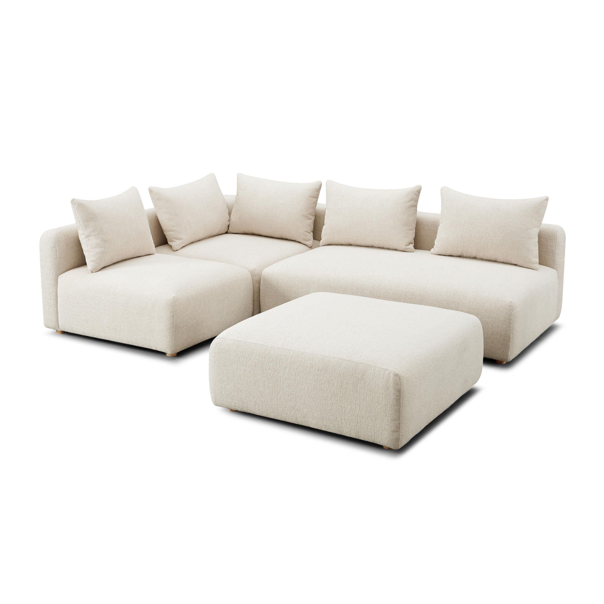Hangover - 4-Piece Modular Chaise Sectional