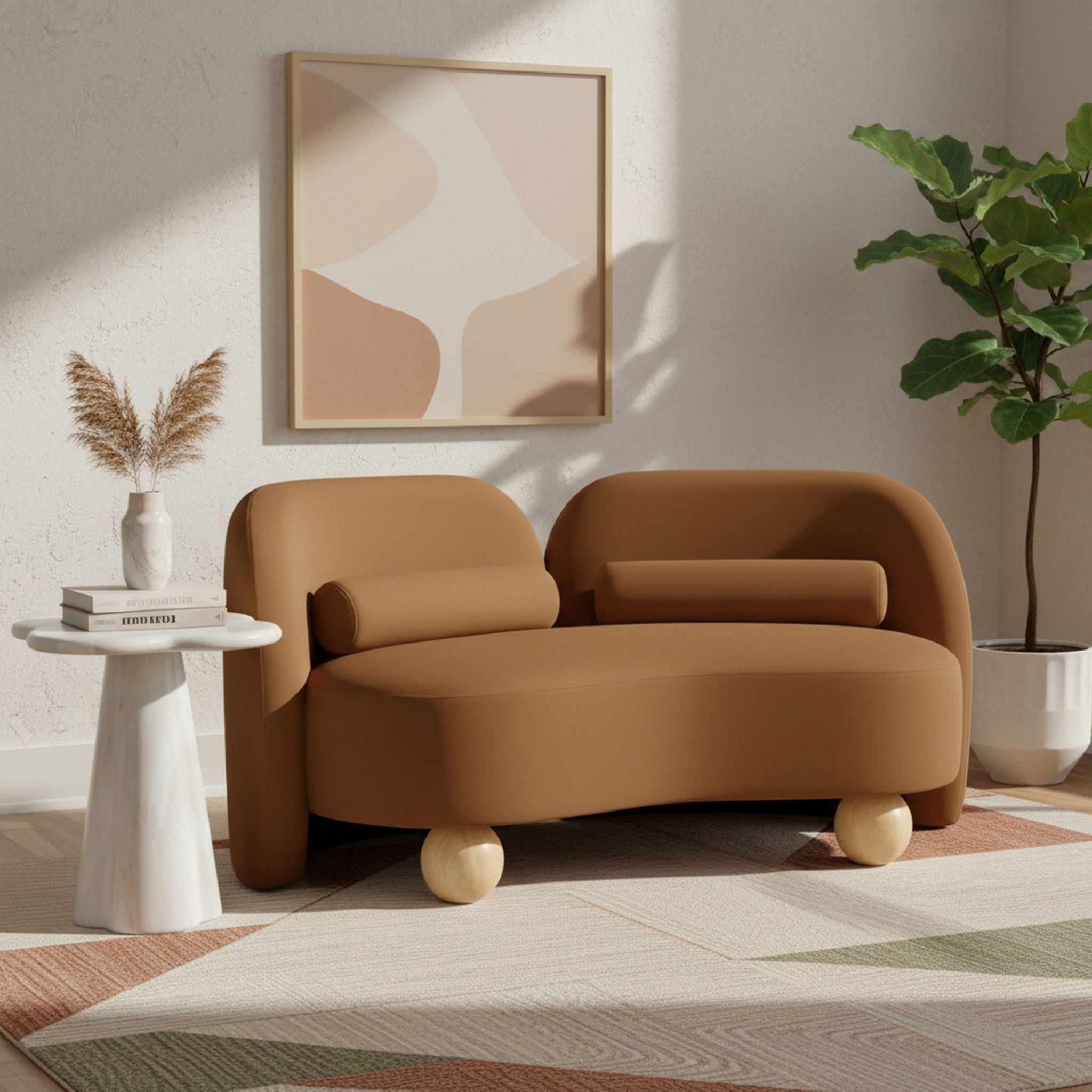 Daphne - Velvet Loveseat - Urban Living Furniture (Los Angeles, CA)