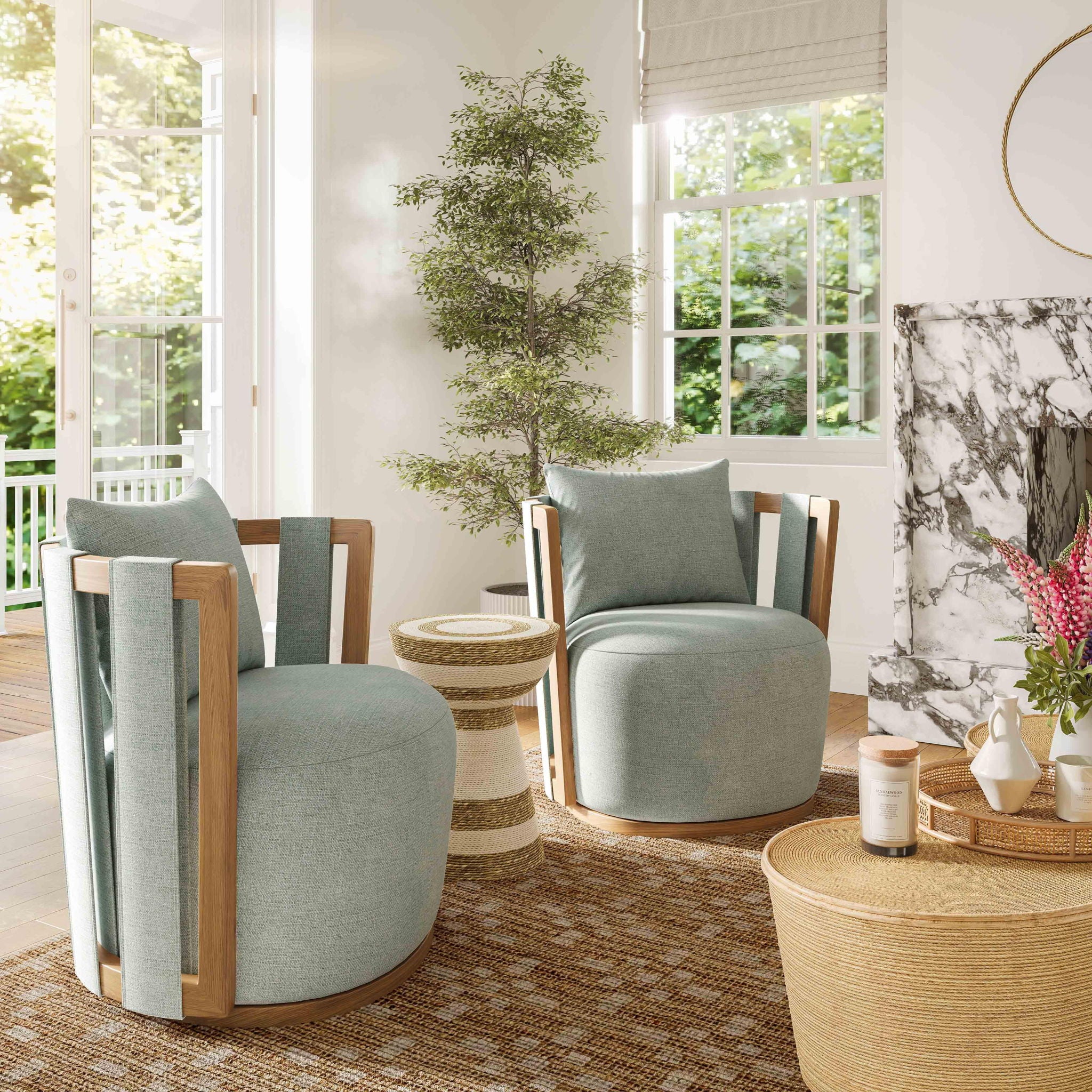 Paolo - Swivel Chair - Urban Living Furniture (Los Angeles, CA)