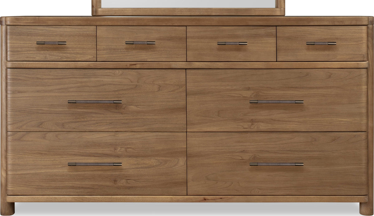 Hollis - 8 Drawer Dresser - Cabin Glow