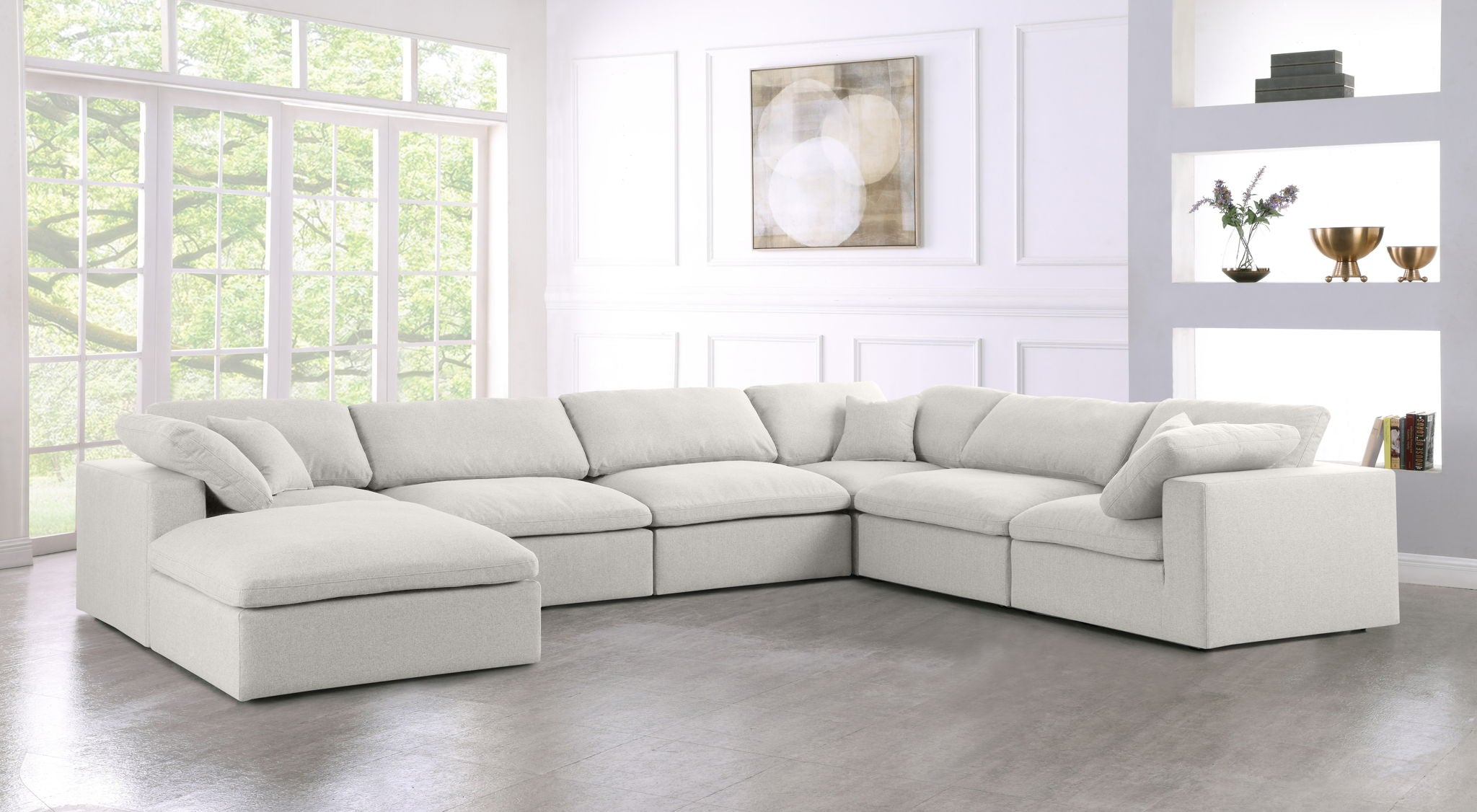 Serene - 7 Piece Modular Sectional - Urban Living Furniture (Los Angeles, CA)