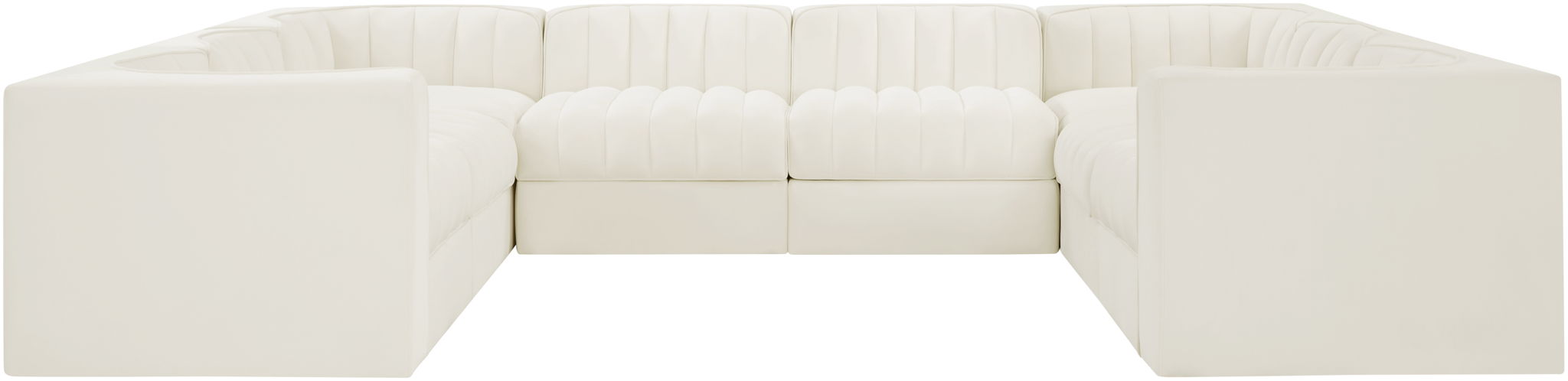 Rummi - Velvet Performance Fabric Upholstered Modular Sectional - Urban Living Furniture (Los Angeles, CA)