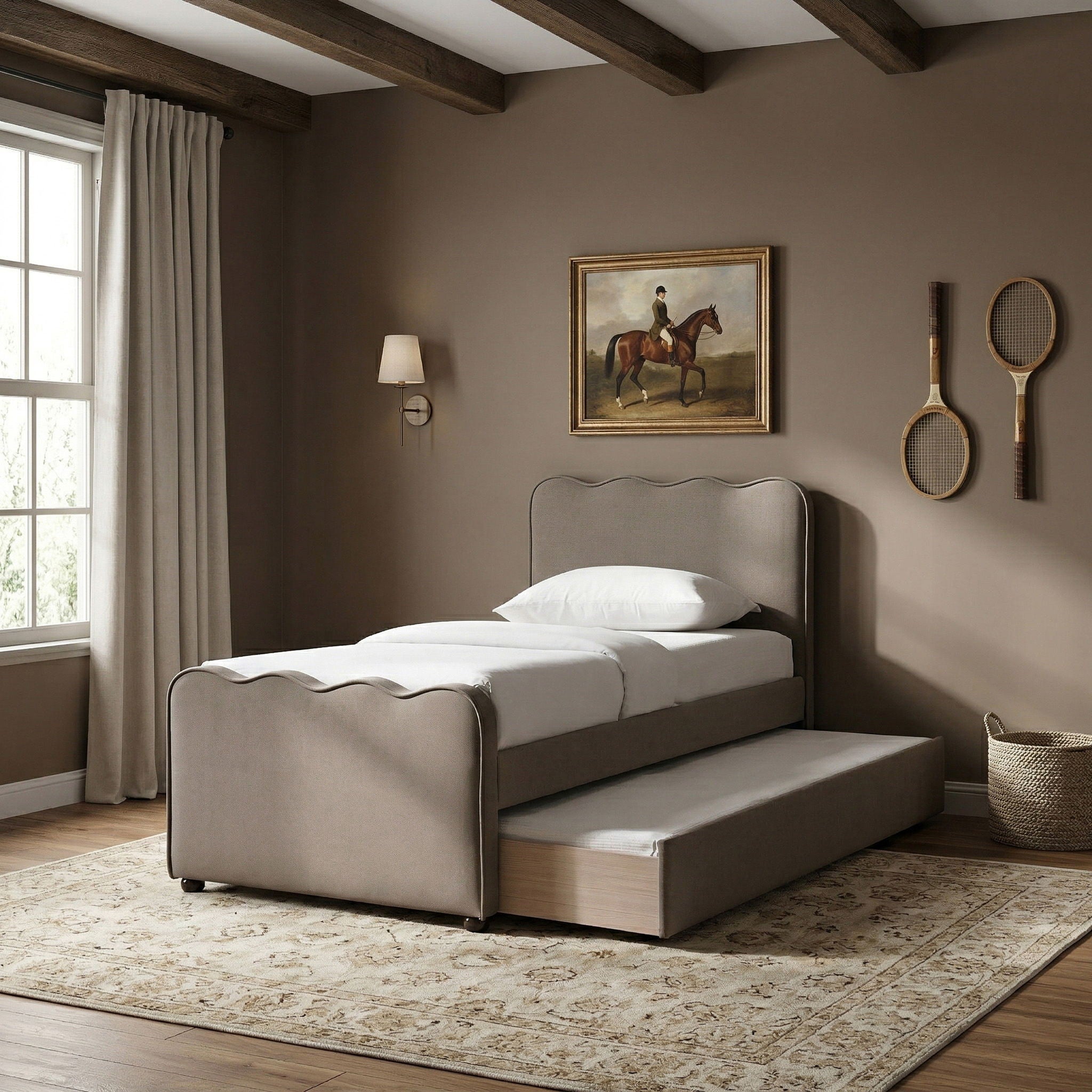 Gatsby - Upholstered Trundle Bed - Urban Living Furniture (Los Angeles, CA)