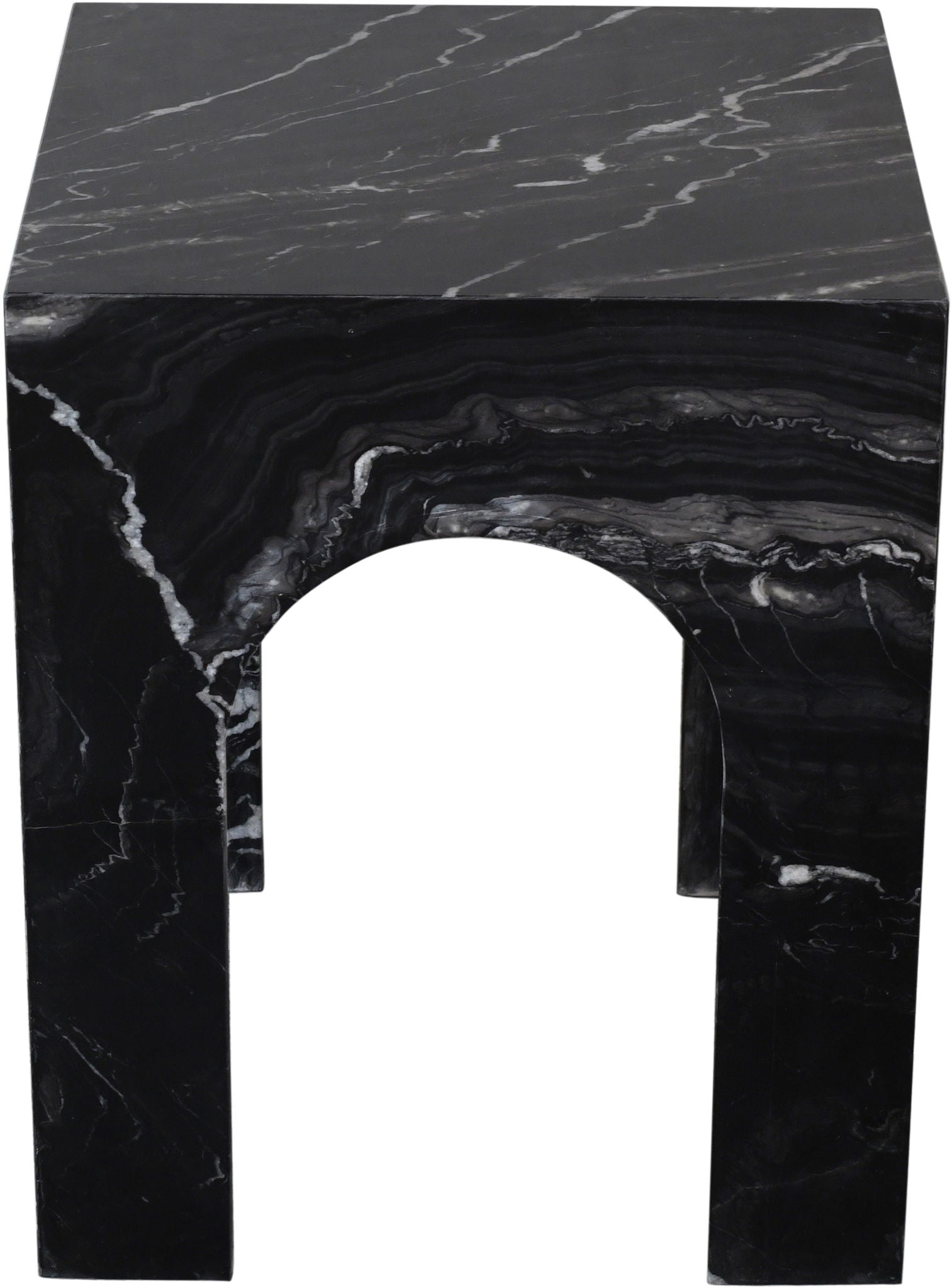 Palermo - Marble End Table - Urban Living Furniture (Los Angeles, CA)