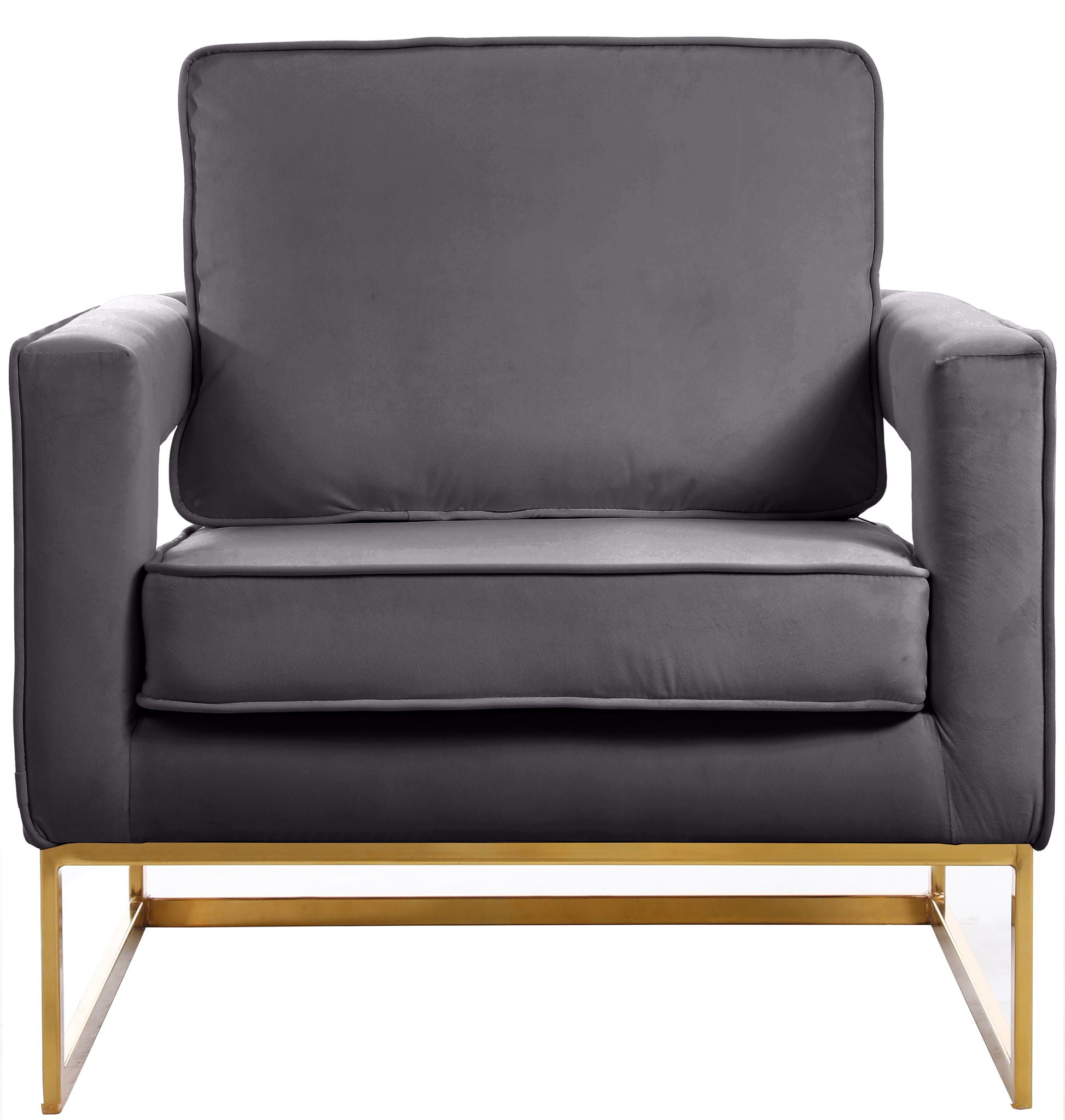 Noah - Accent Chair with Gold Legs - Urban Living Furniture (Los Angeles, CA)