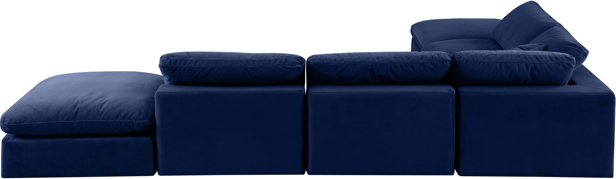 Comfy - 6 Piece Velvet Modular Sectional - Urban Living Furniture (Los Angeles, CA)