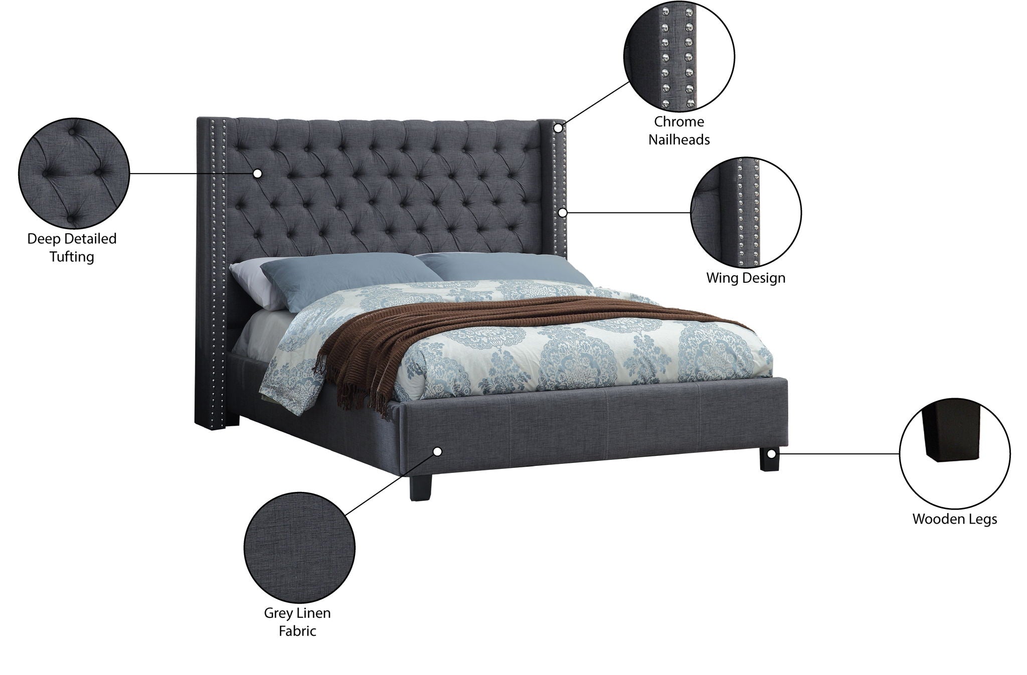 Ashton - Bed - Urban Living Furniture (Los Angeles, CA)