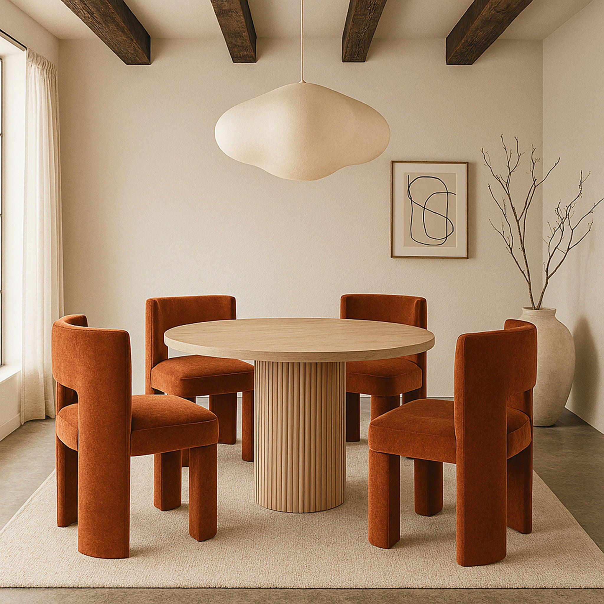 Zuno - Velvet Performance Fabric Upholstered Dining Chair (Set of 2) - Urban Living Furniture (Los Angeles, CA)