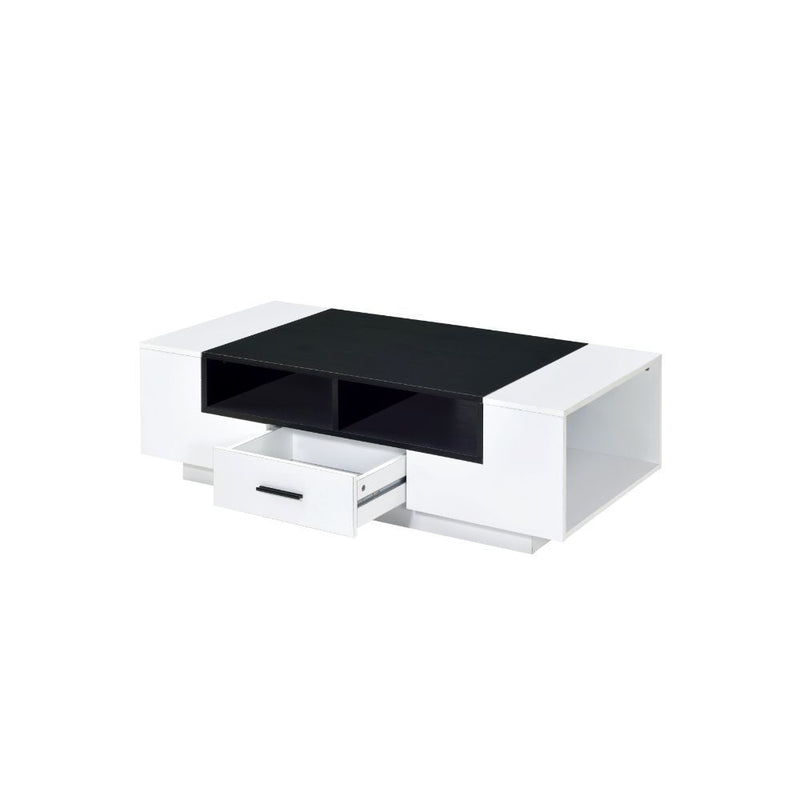 Armour - Coffee Table - White & Black - Urban Living Furniture (Los Angeles, CA)