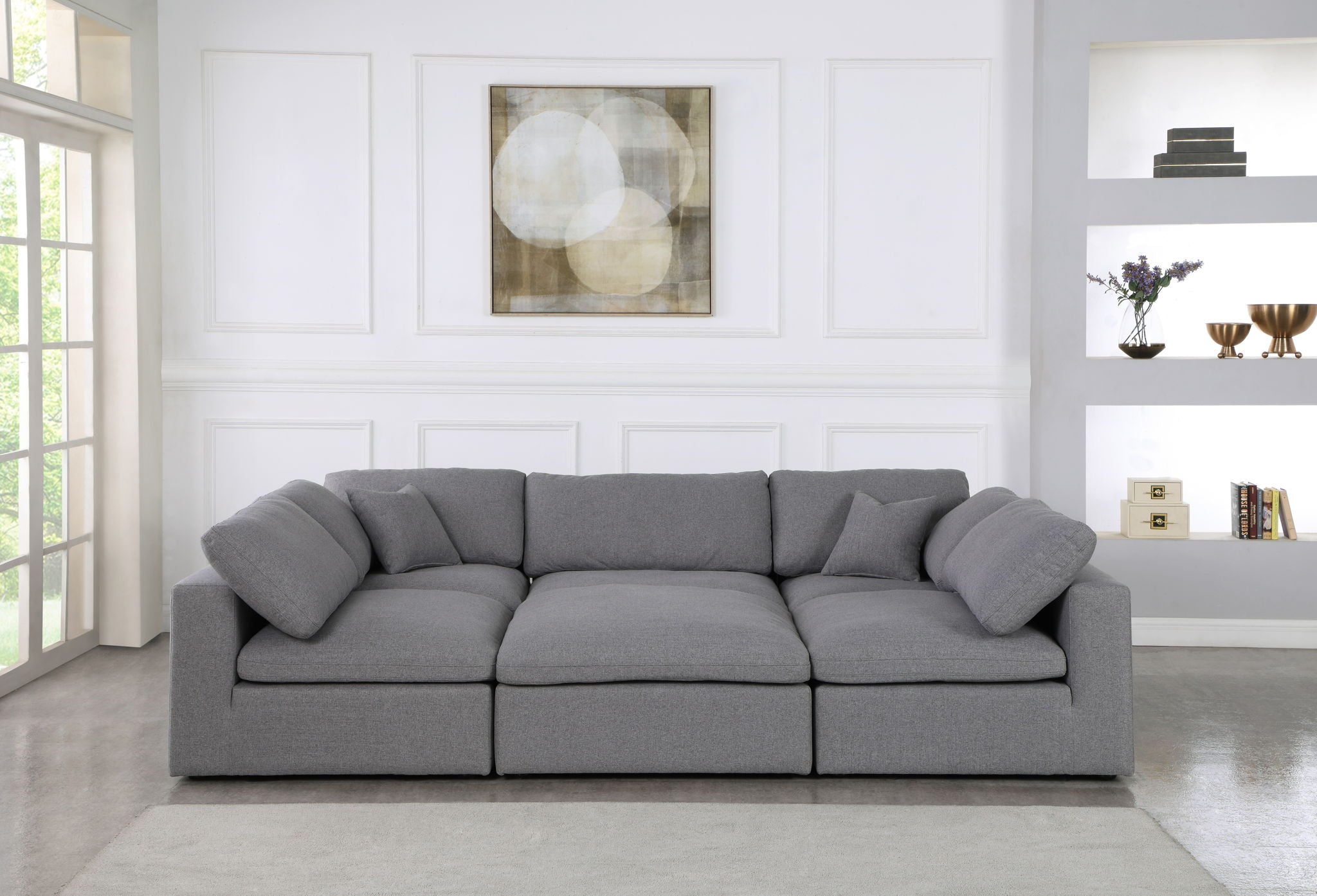 Serene - 6 Piece Modular Sectional - Urban Living Furniture (Los Angeles, CA)