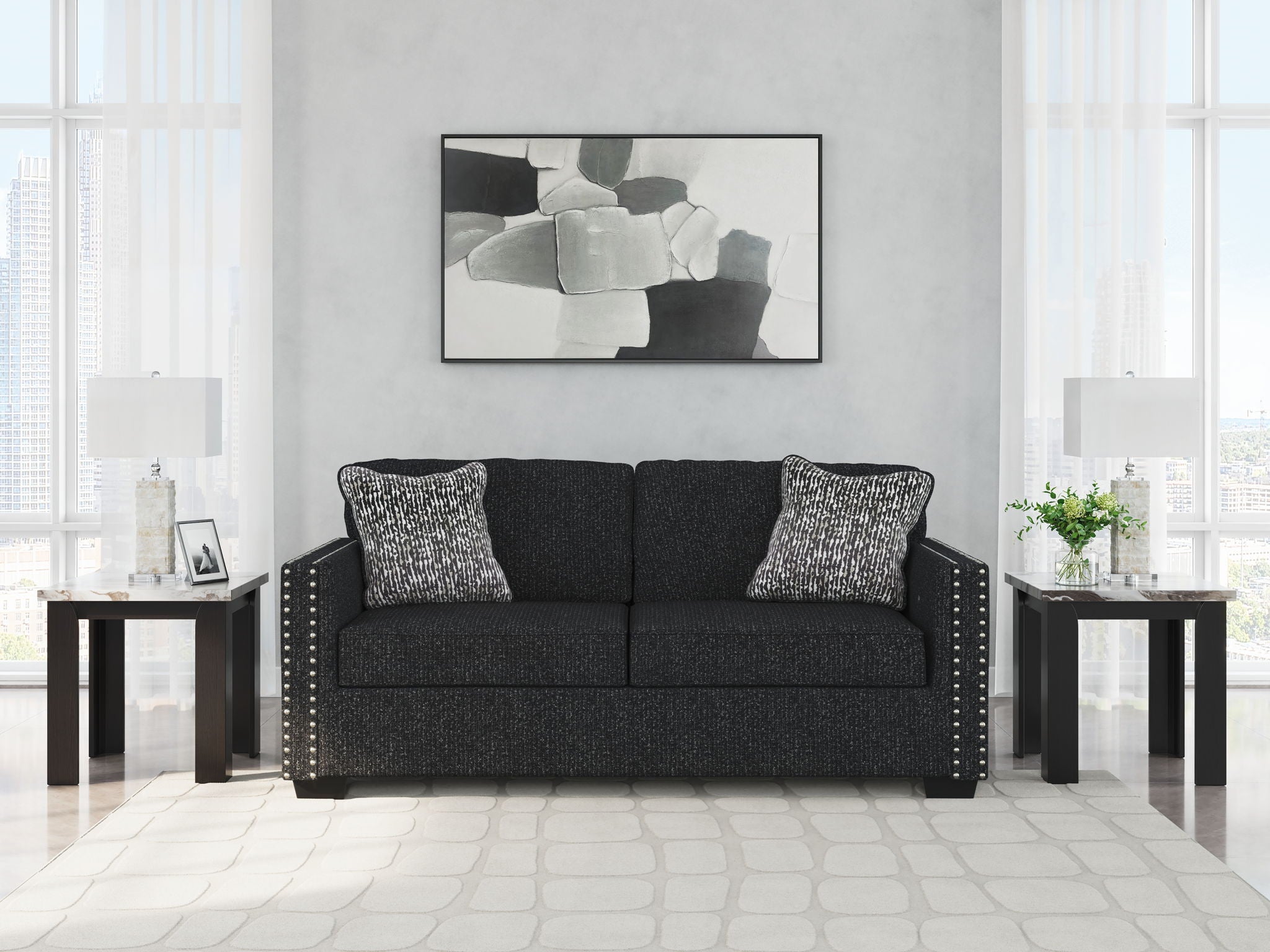 Jasmine Peaks - Sofa - Coal - Urban Living Furniture (Los Angeles, CA)