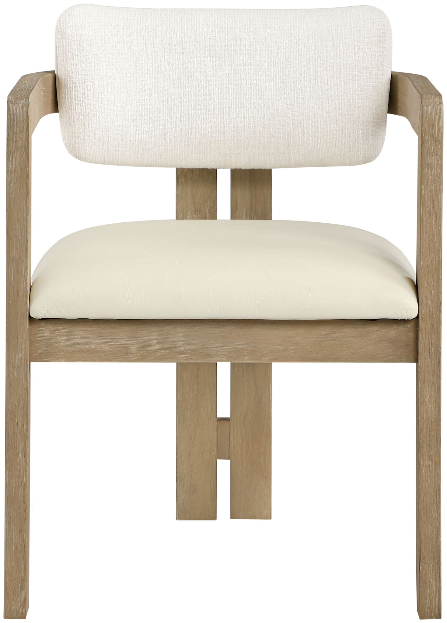 Ravina - Upholstered Dining Chair With Stained Natural Base (Set of 2)