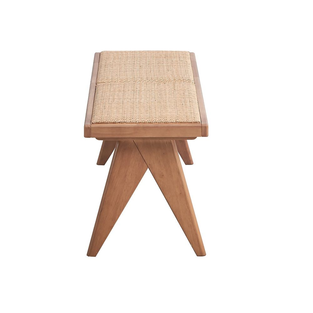 Velentina - Bench - Rattan & Natural - Urban Living Furniture (Los Angeles, CA)
