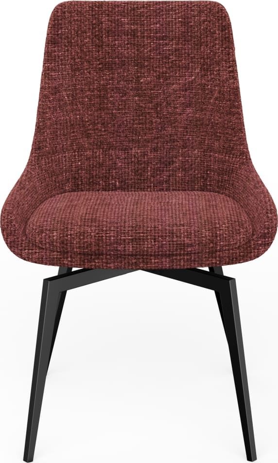 Ceo - 180 Degree Return Swivel Upholstered Dining Chair (Set of 2)