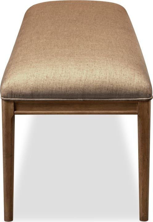 Carlisle - Upholstered Bench - Tofffee Crunch
