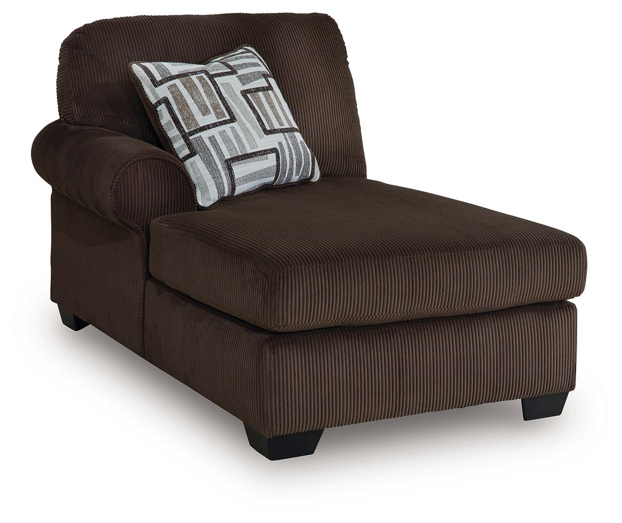 Kimlee - Chocolate - LAF Corner Chaise - Urban Living Furniture (Los Angeles, CA)