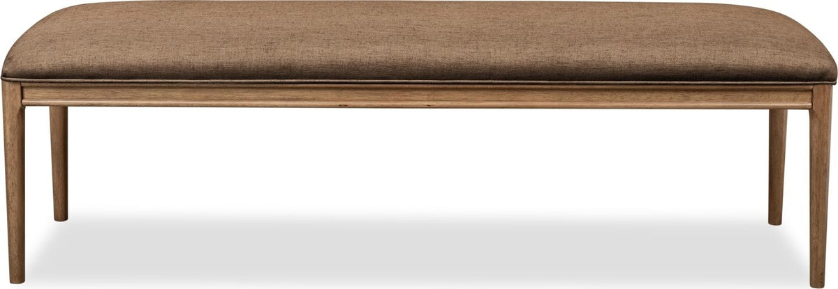 Carlisle - Upholstered Bench - Tofffee Crunch