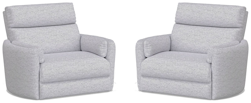 Radius Xl - Extra Wide Power Glider Recliner (Set of 2)