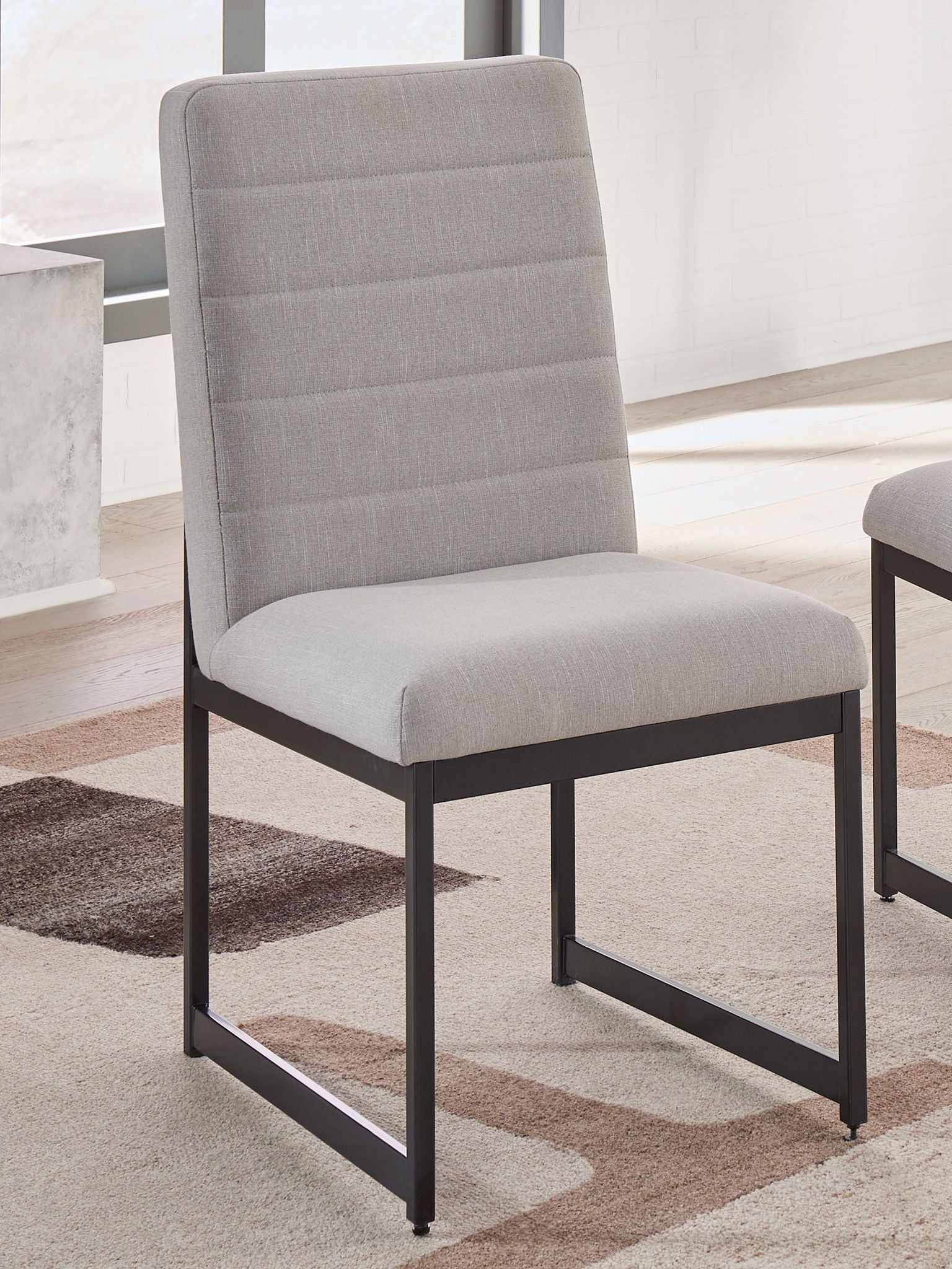 Tomtyn - Light Brown - Dining Upholstered Side Chair (Set of 2) - Urban Living Furniture (Los Angeles, CA)