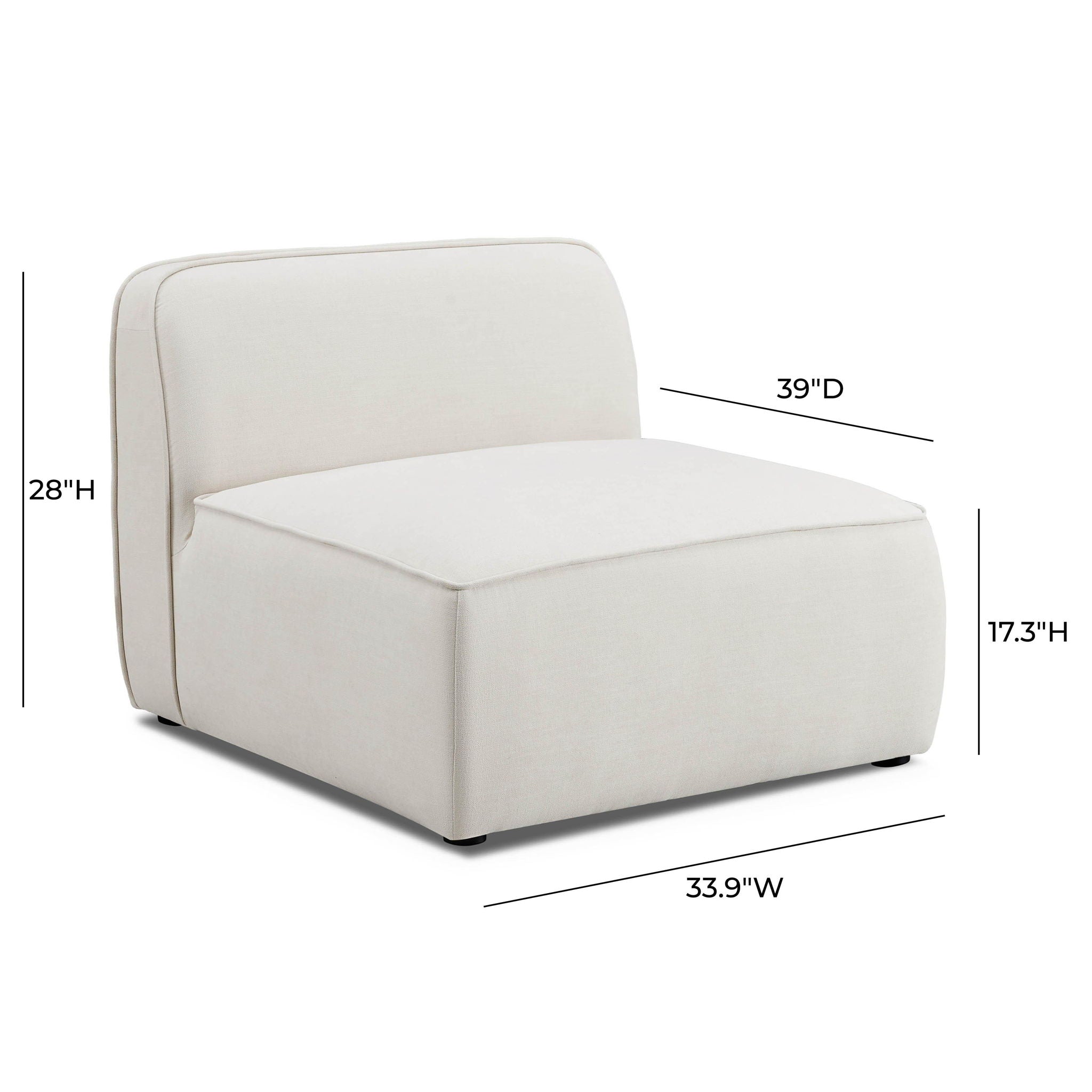 Travie - Armless Chair - Urban Living Furniture (Los Angeles, CA)