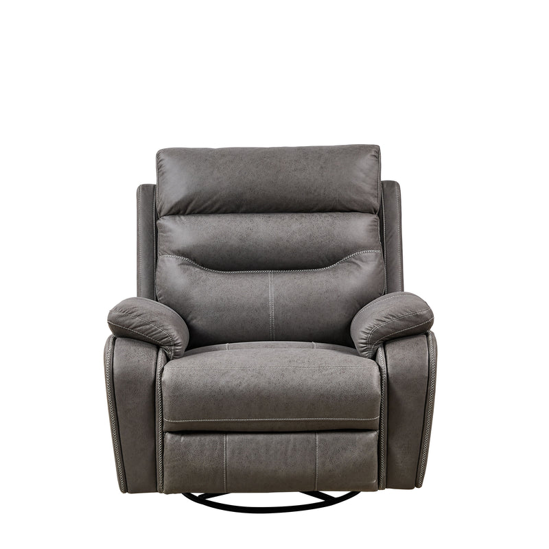 Dual Okin Motor Rocking And 240° Swivel Single Sofa Seat Recliner Chair Infinite Position, Head Rest With Power Function - Urban Living Furniture (Los Angeles, CA)