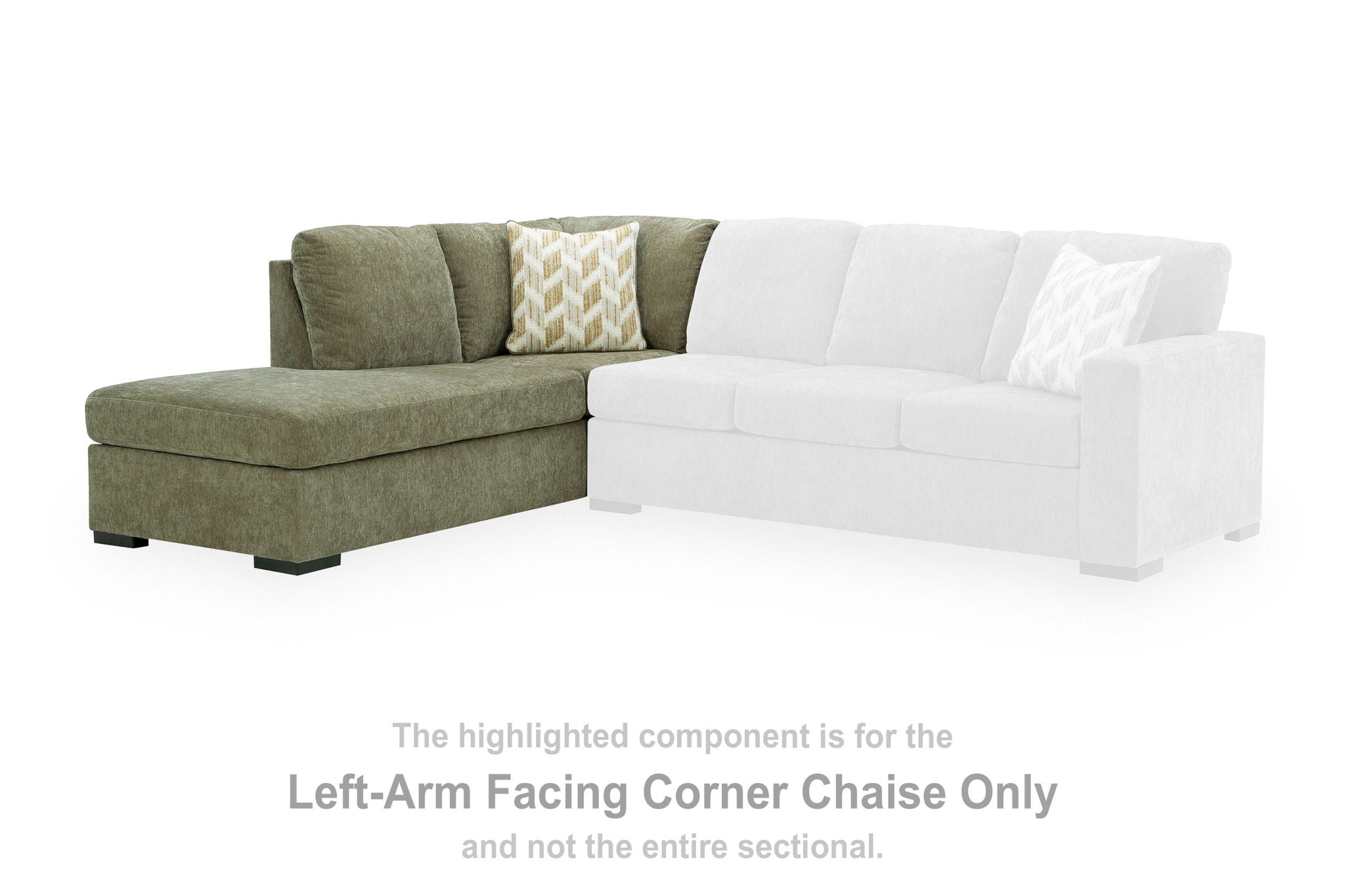 Bridgepoint - LAF Corner Chaise - Moss - Urban Living Furniture (Los Angeles, CA)