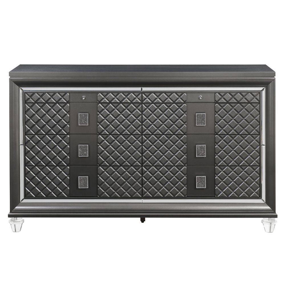 Sawyer - Dresser - Metallic Gray - Urban Living Furniture (Los Angeles, CA)