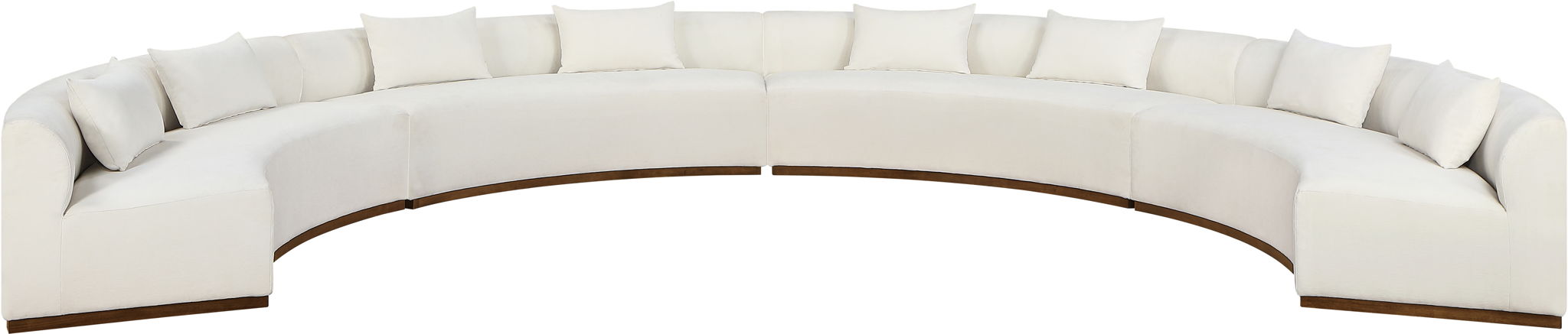 Avanti - Chenille Fabric Upholstered 4 Piece Modular Sectional - Urban Living Furniture (Los Angeles, CA)