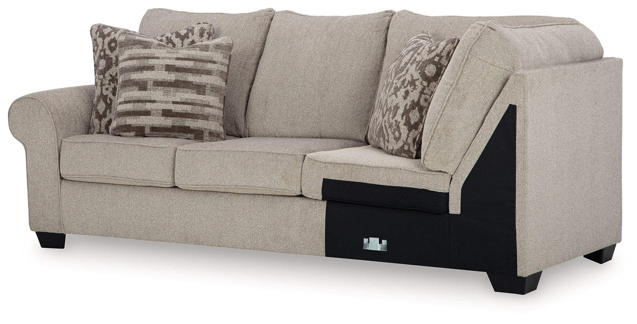 Claireah - Umber - Laf Sofa With Corner Wedge - Urban Living Furniture (Los Angeles, CA)