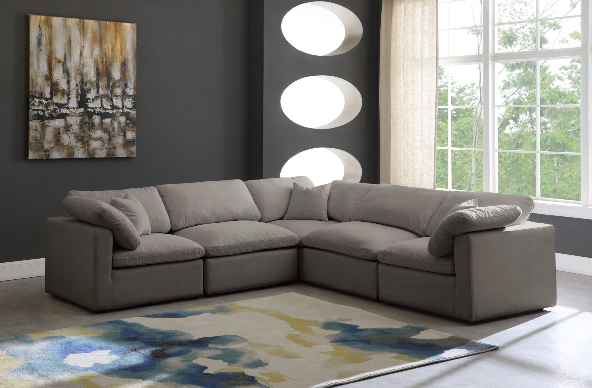 Plush - 5 Piece Modular Sectional - Urban Living Furniture (Los Angeles, CA)