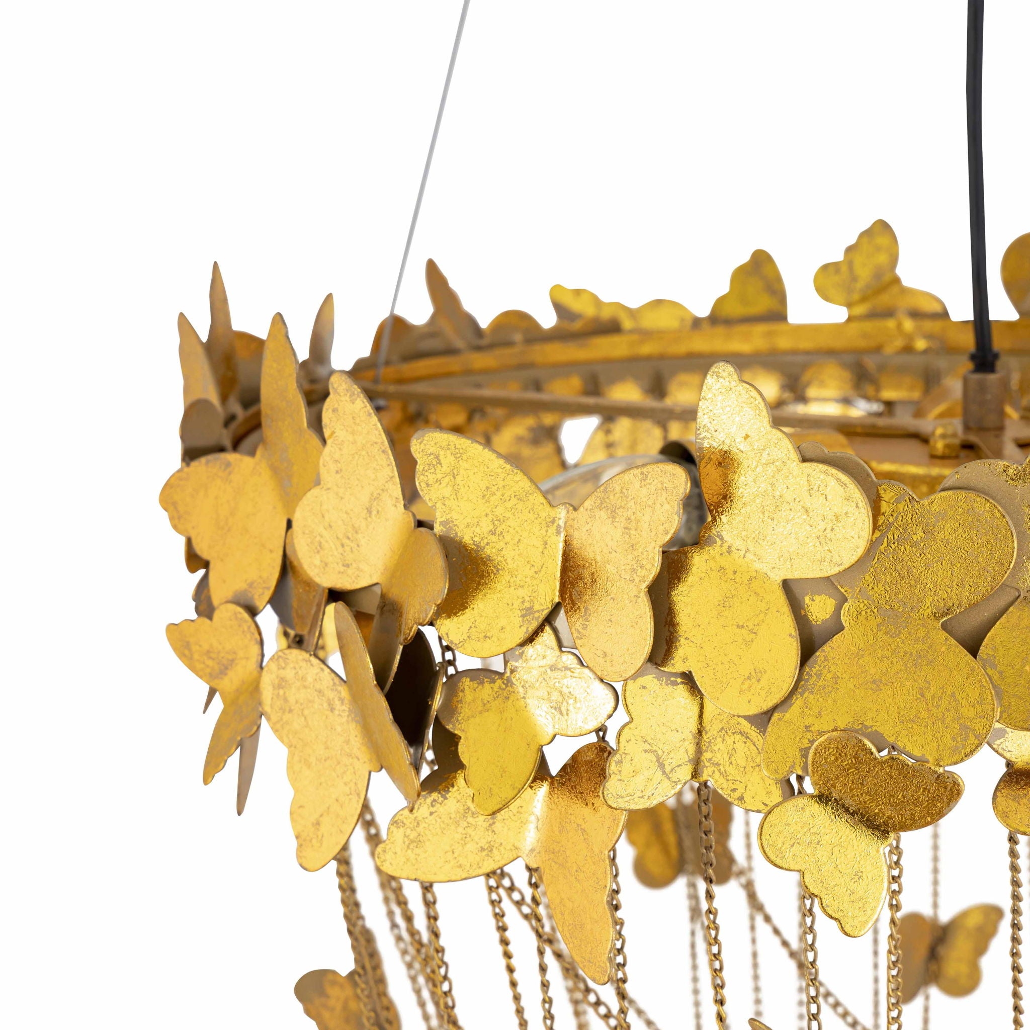 Butterfly - Chandelier - Gold - Urban Living Furniture (Los Angeles, CA)